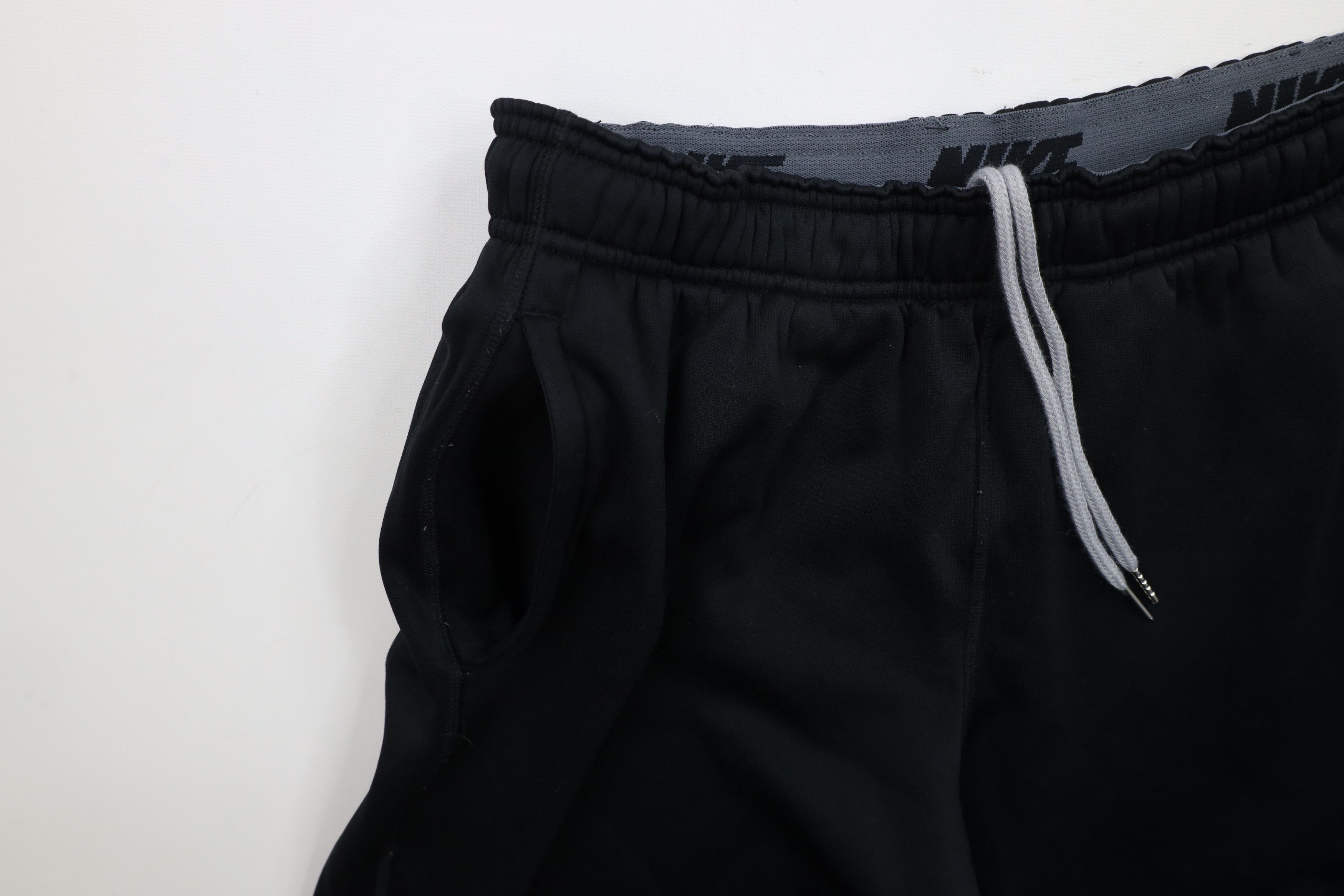 Nike × Vintage Vintage Nike Travis Scott Mini Swoosh Wide Leg Sweatpants Size US 34 / EU 50 - 7 Thumbnail