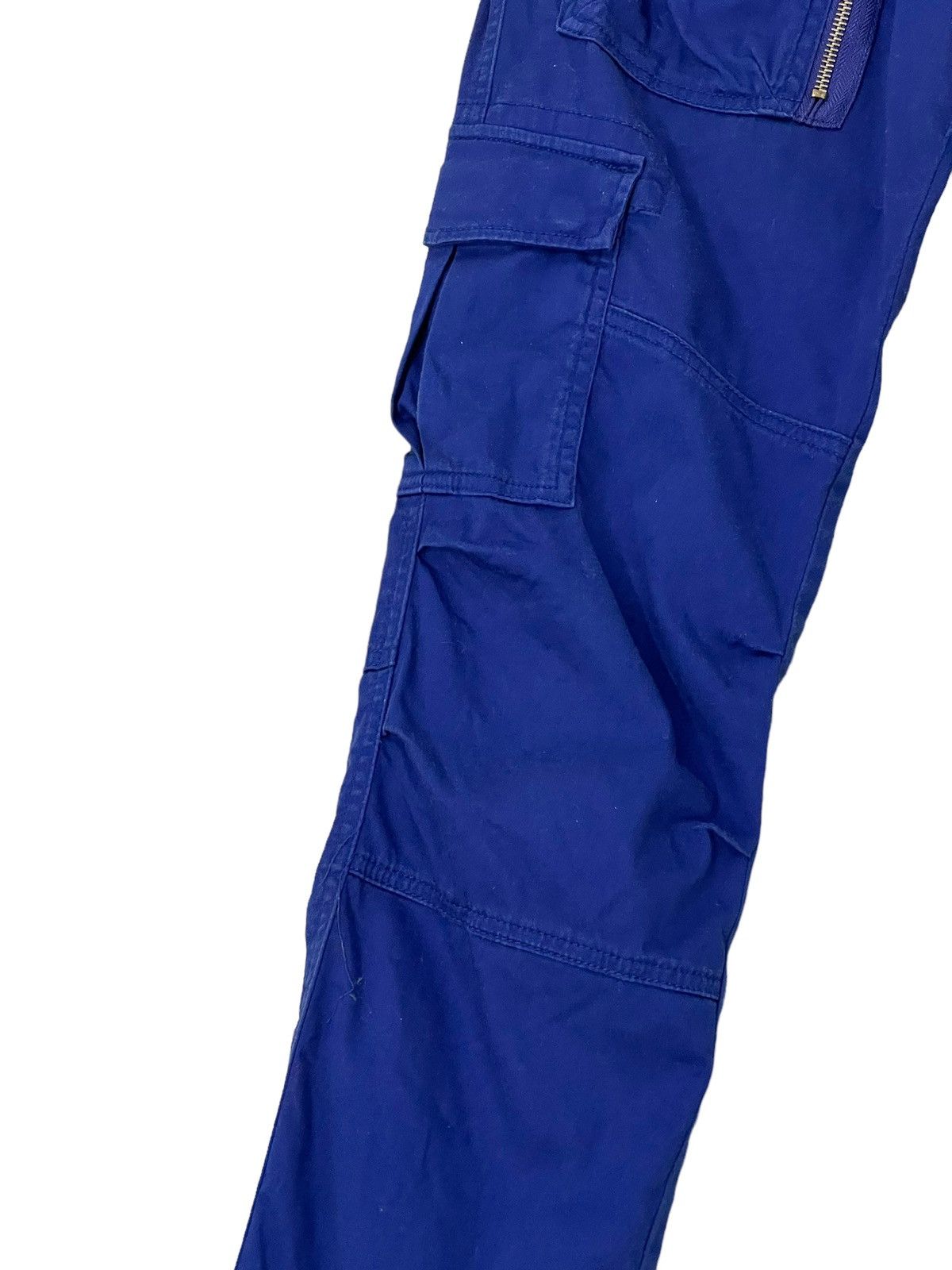 Japanese Brand Cargo Slim Bush Pant Semantic Design 6🟦6 Size US 28 / EU 44 - 4 Thumbnail