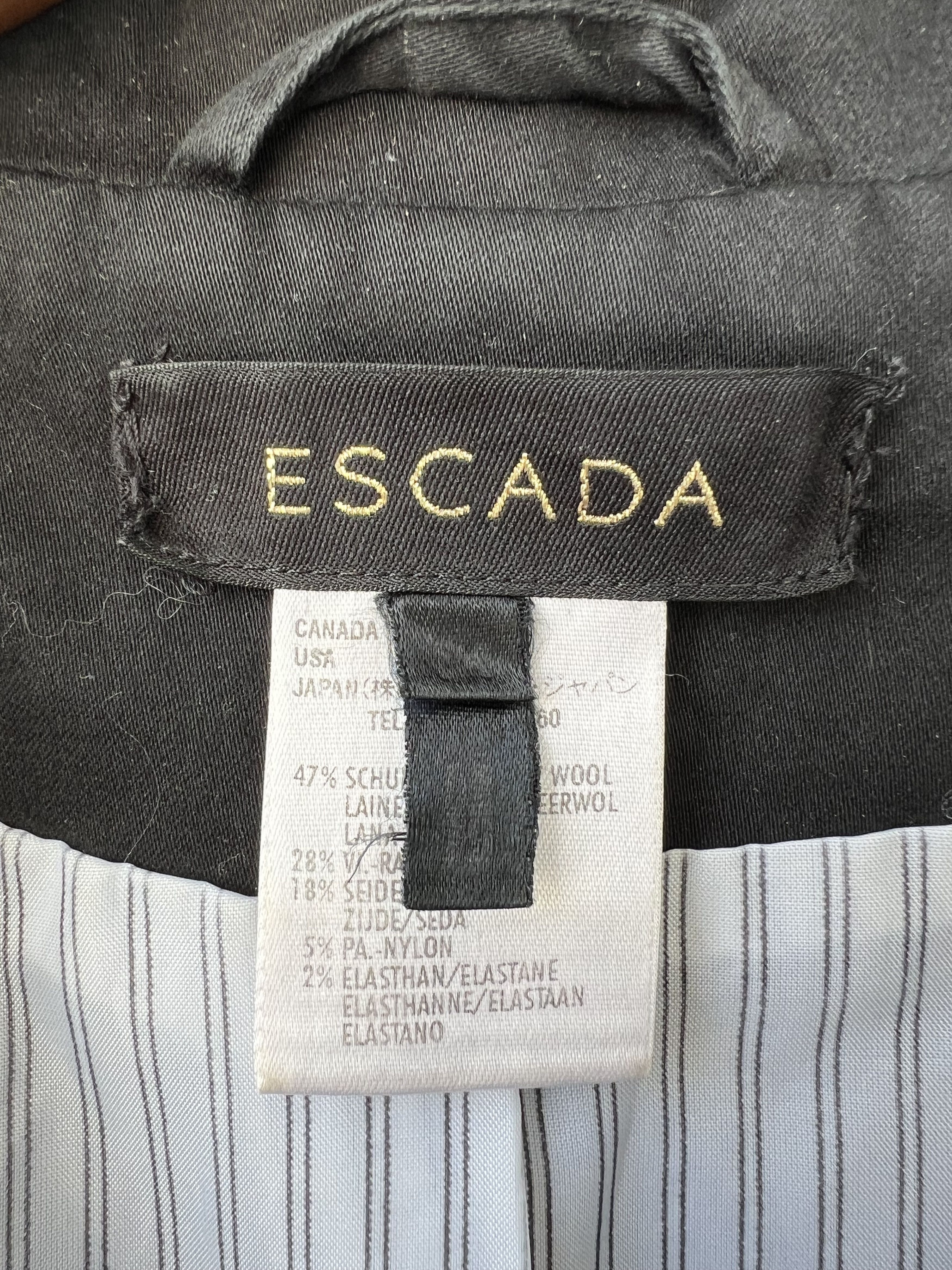 Escada Escada Blazer Jacket 34 Size XXS / US 00 / IT 34 - 2 Thumbnail