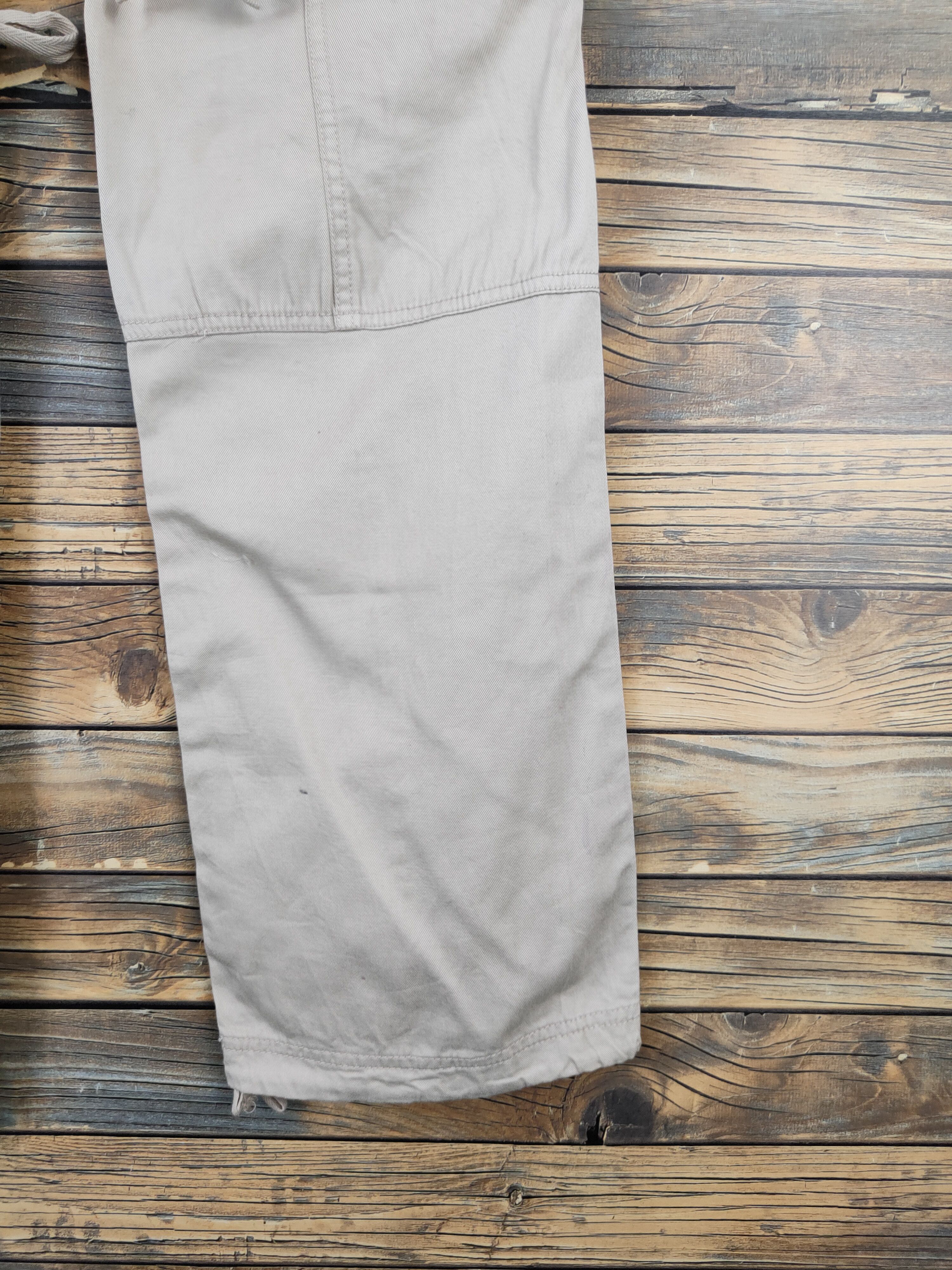 Japanese Brand DL Dack Dive Cream Multipocket Tactical Cargo Pants #W1009 Size US 30 / EU 46 - 14 Thumbnail
