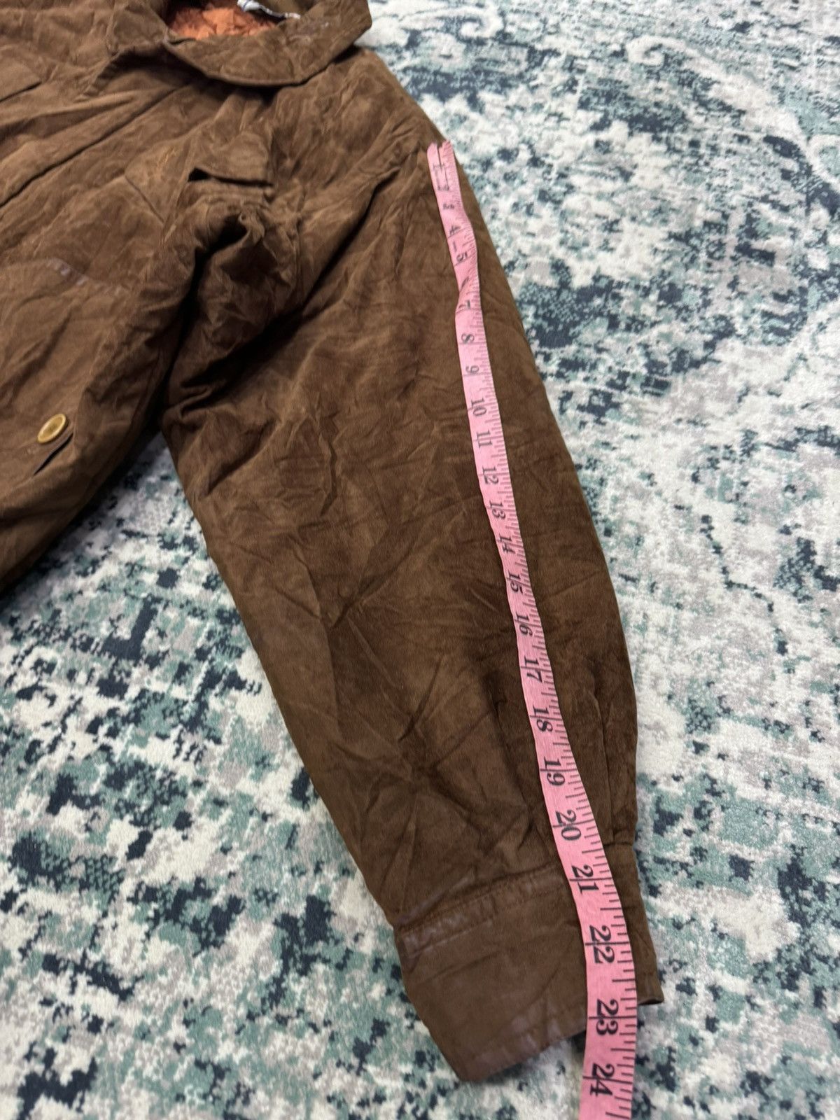 Yves Saint Laurent VINTAGE 90s YVES SAINT LAURENT SUEDE BOMBER JACKET Size US M / EU 48-50 / 2 - 9 Thumbnail