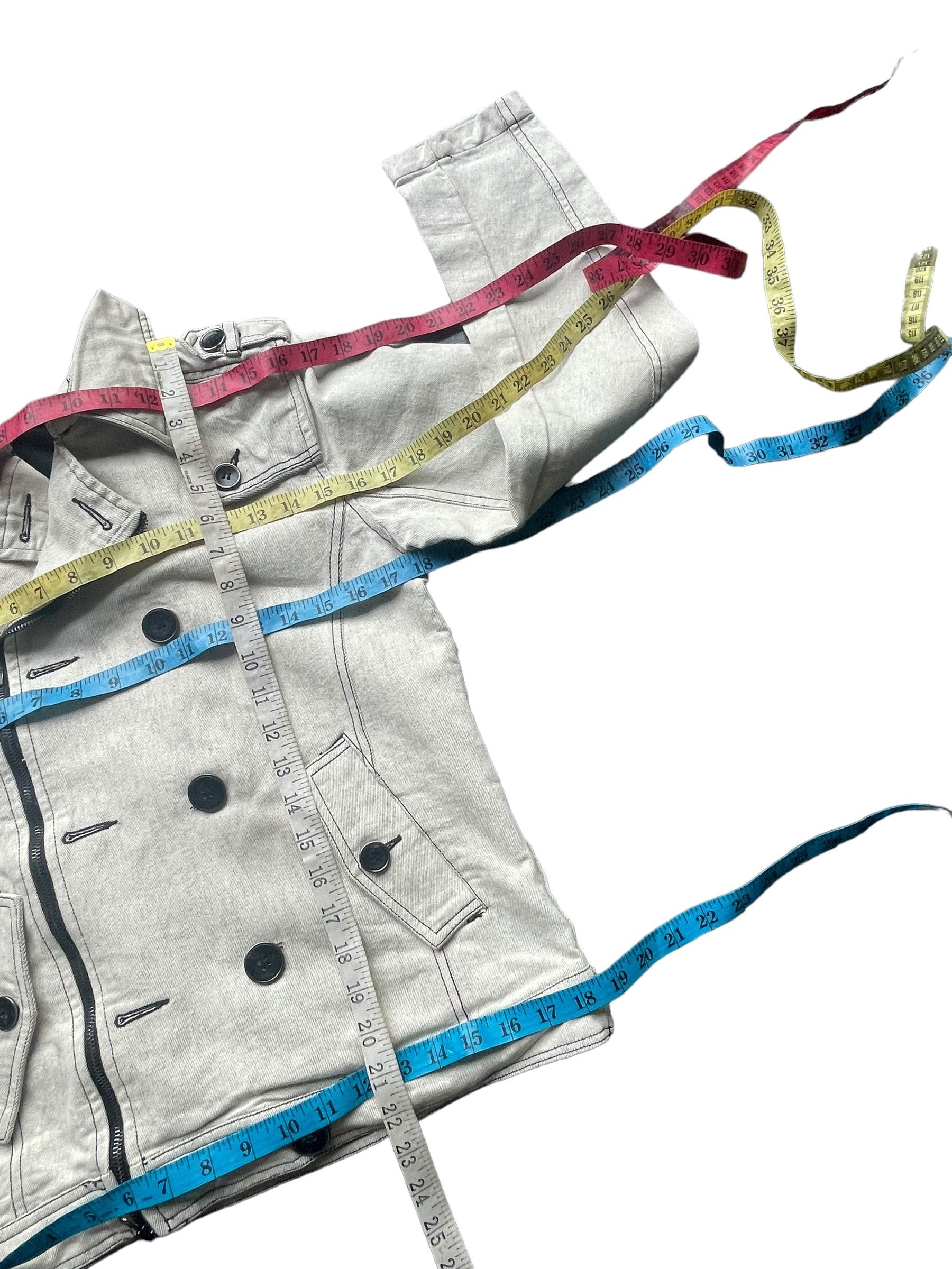 In The Attic In The Attic Biker Denim Jacket Size S / US 4 / IT 40 - 7 Thumbnail