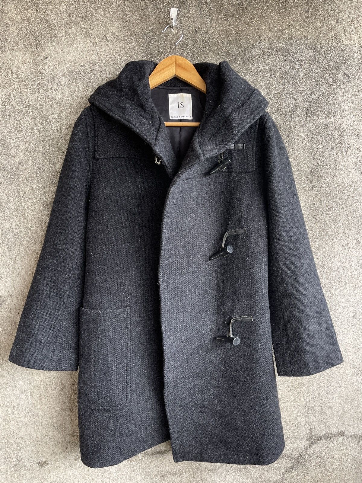 Issey Miyake Rare🔥Vtg SUNAO KUWAHARA ISSEY MIYAKE Wool Peacoat Size US M / EU 48-50 / 2 - 1 Thumbnail