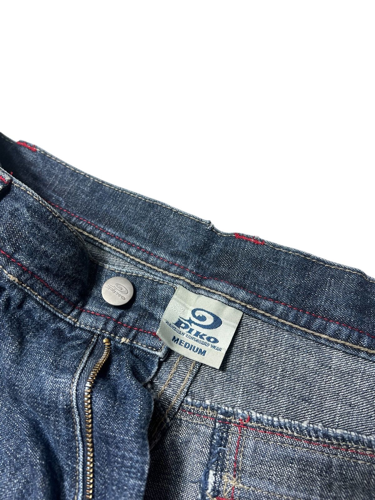 Vintage Iconic Piko Y2K Cargo Baggy Pants Size US 29 - 4 Thumbnail