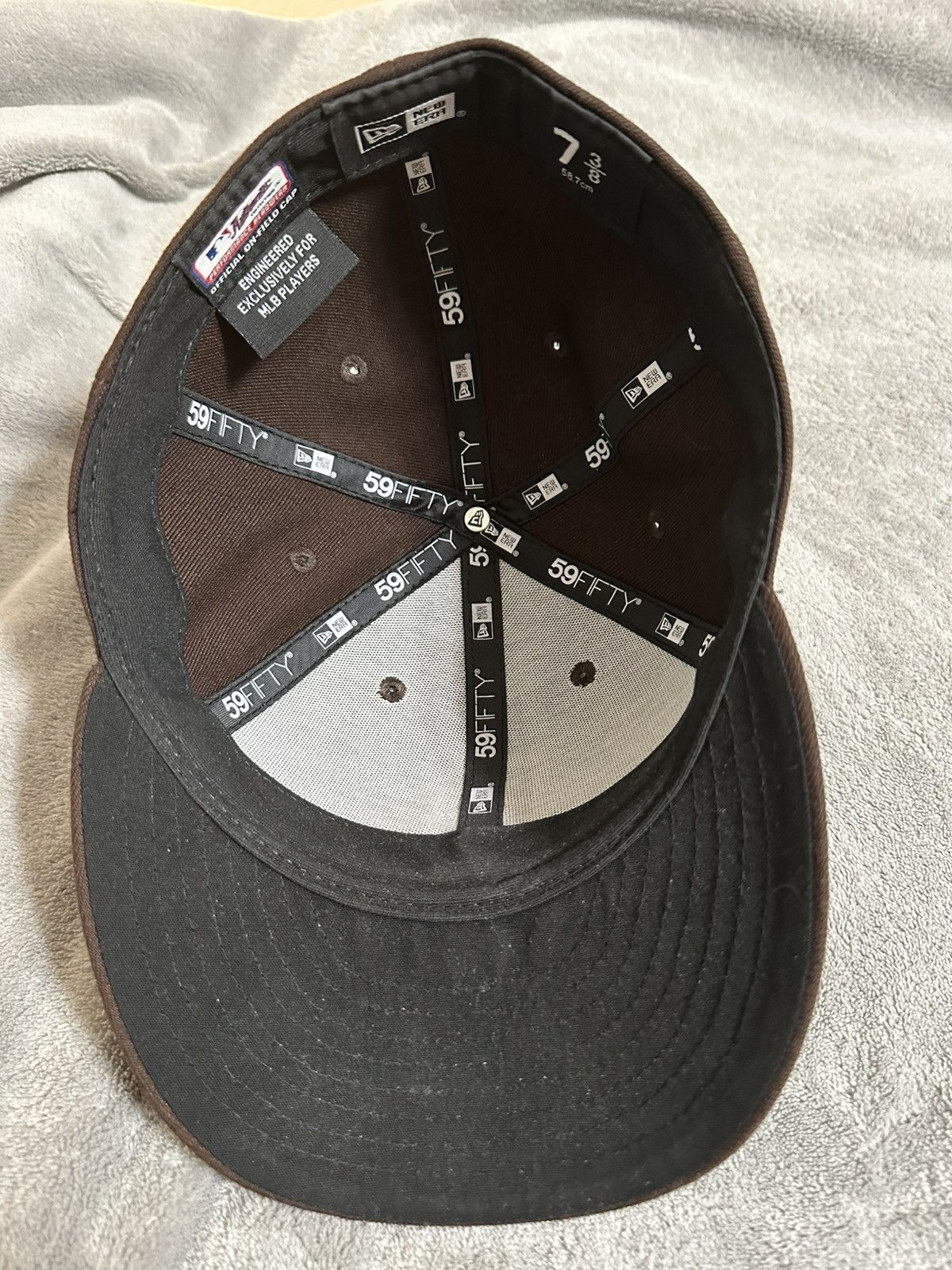 MLB × New Era New Era San Diego Padres Fitted Hat Size ONE SIZE - 3 Thumbnail