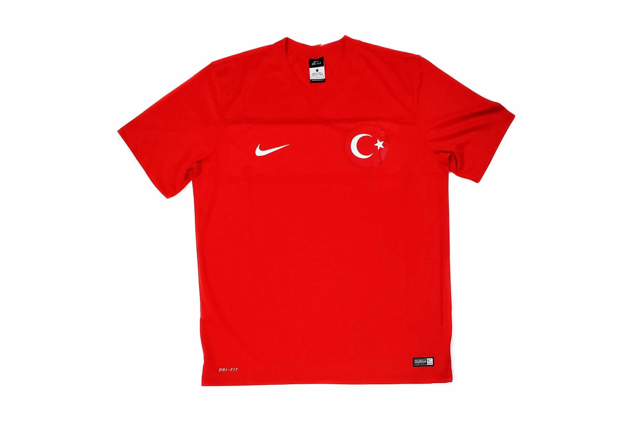 Nike 2014-2016 TURKEY HOME JERSEY L Size US L / EU 52-54 / 3 - 1 Thumbnail