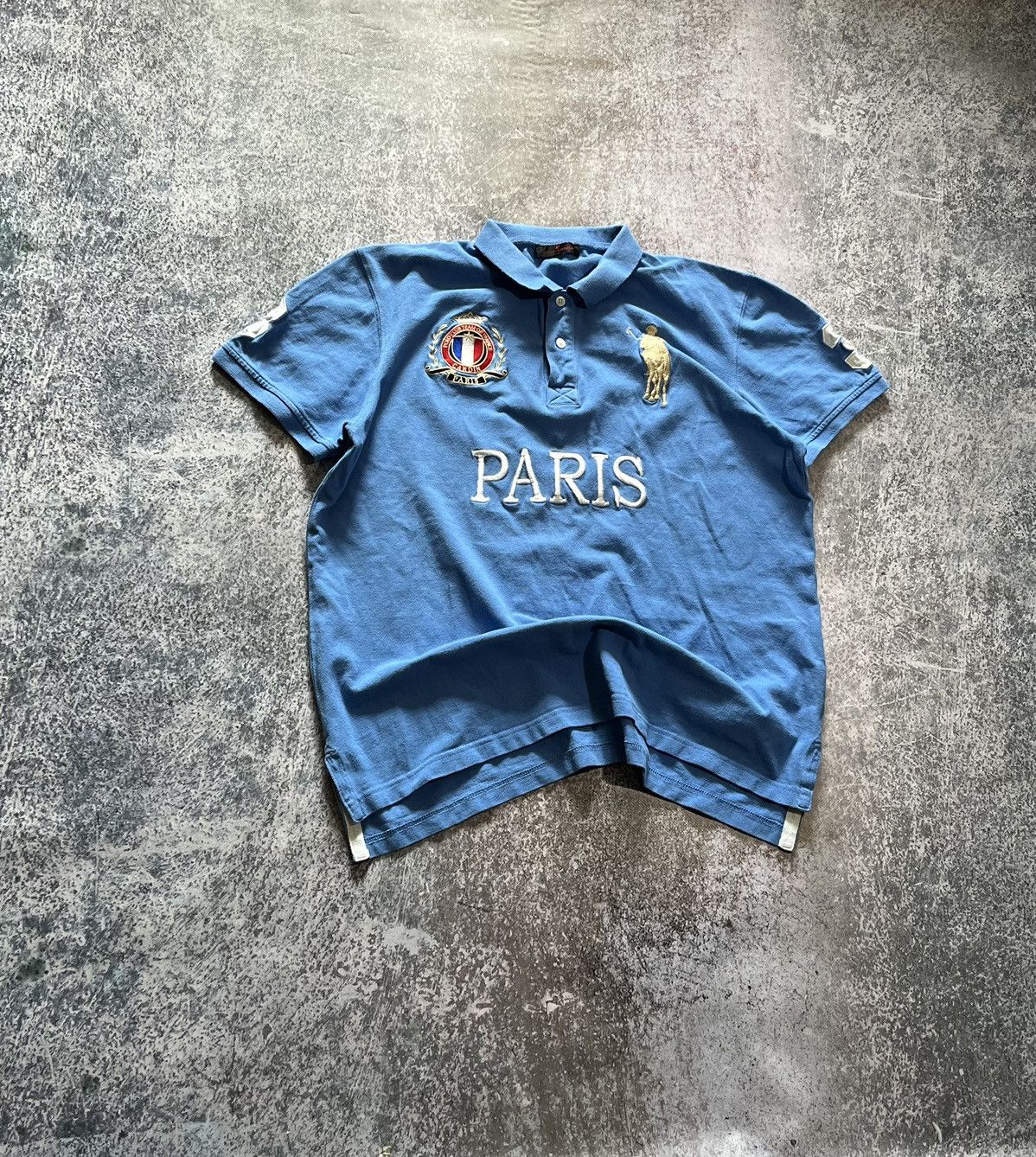 Polo Ralph Lauren Y2K Drip Ralph Lauren vibe ChiefKeef France Paris Polo shirt Size US XL / EU 56 / 4 - 2 Thumbnail