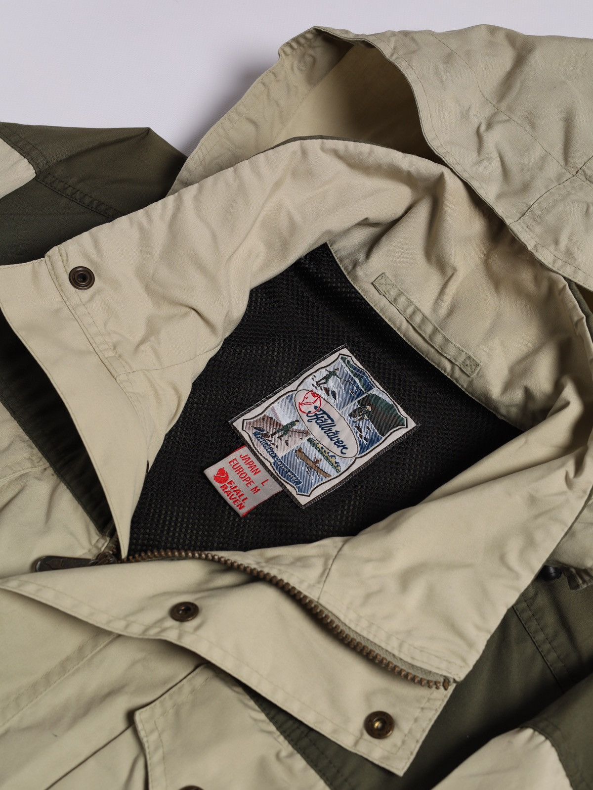 Fjallraven Fjallraven Vintage G1000 Greenland Windbreaker Jacket Beige Size US M / EU 48-50 / 2 - 8 Thumbnail