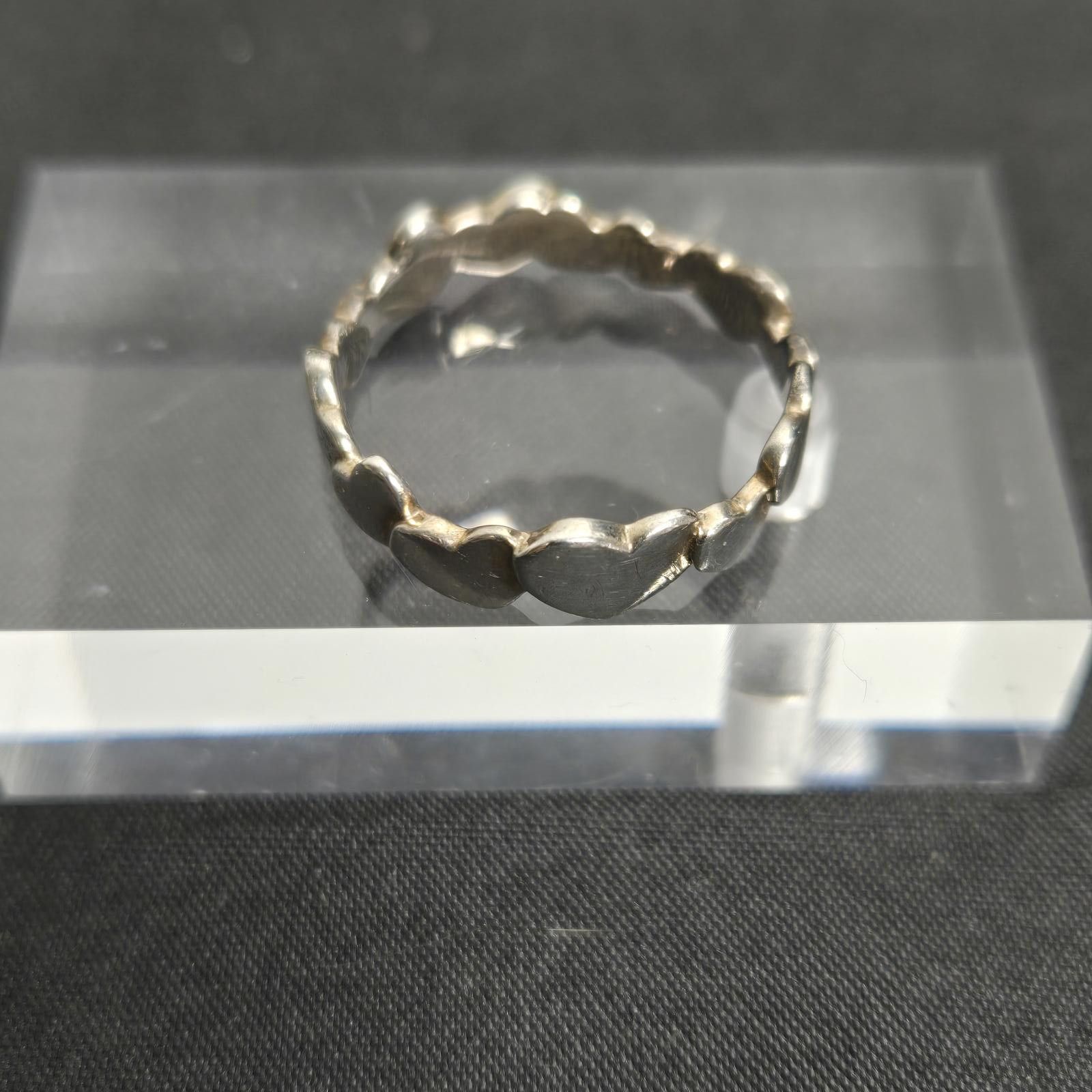 Tiffany & Co. Tiffany & Co Paloma Picasso Hearts Sterling Silver Ring 9.5 Size ONE SIZE - 8 Thumbnail