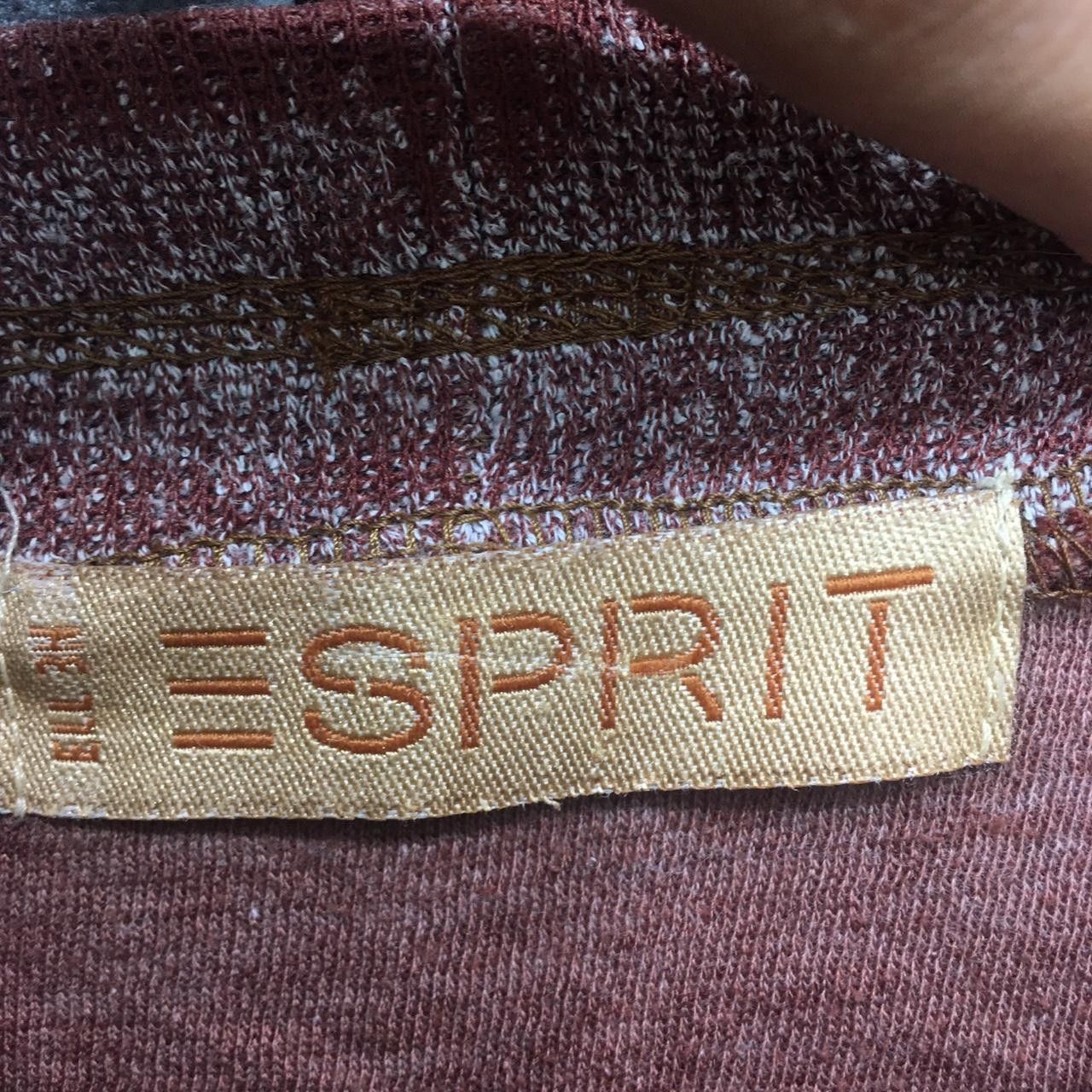 Vintage Vtg ESPRIT USA Distress Design Stock Logo Sweatshirt Sweater Size US XL / EU 56 / 4 - 3 Thumbnail
