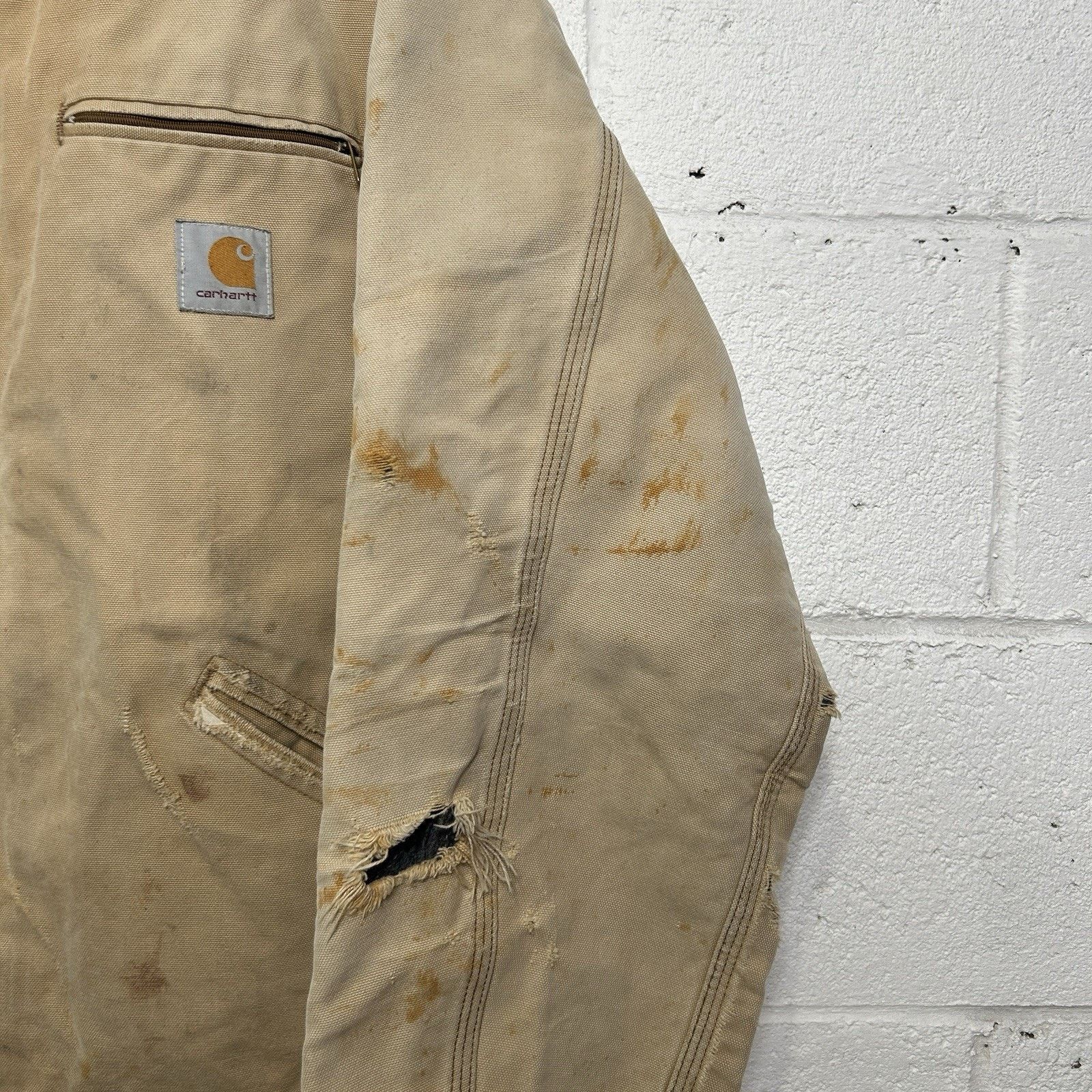 Carhartt Vintage Carhartt Blanket-Lined Detroit Jacket “Brown” J01 Size US L / EU 52-54 / 3 - 8 Thumbnail