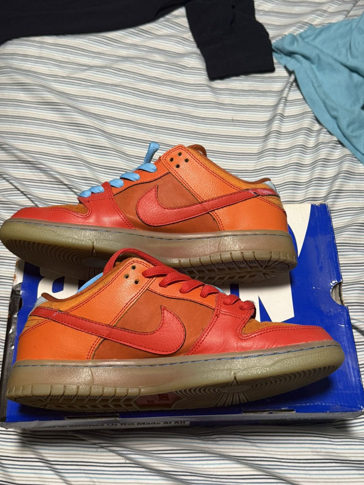 Nike Nike SB Dunk “Fire and Ice” 2013 Size US 10 / EU 43 - 4 Thumbnail