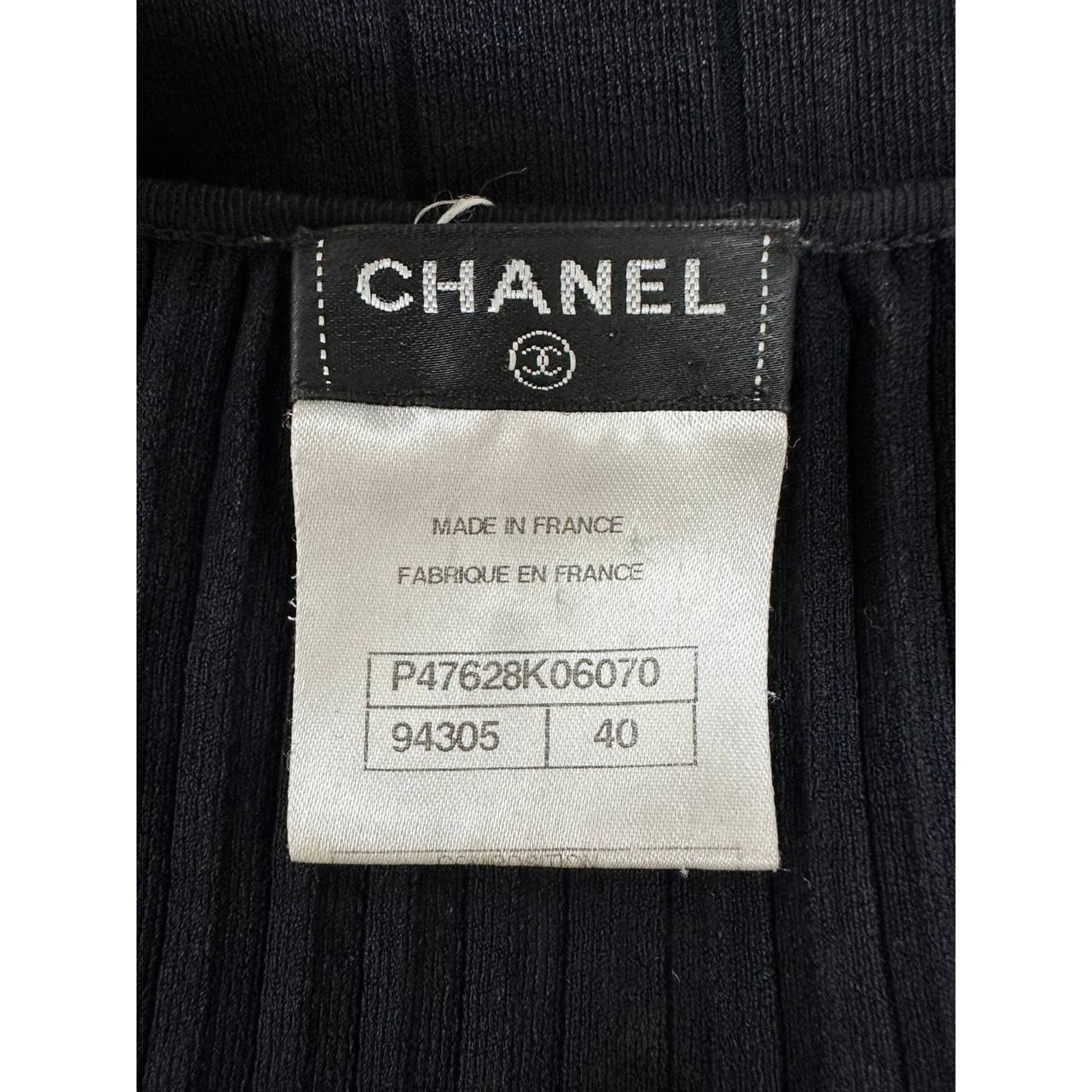 Chanel Chanel Flared Sleeves Concise Knitted Top Sz. 40 Size M / US 6-8 / IT 42-44 - 4 Thumbnail