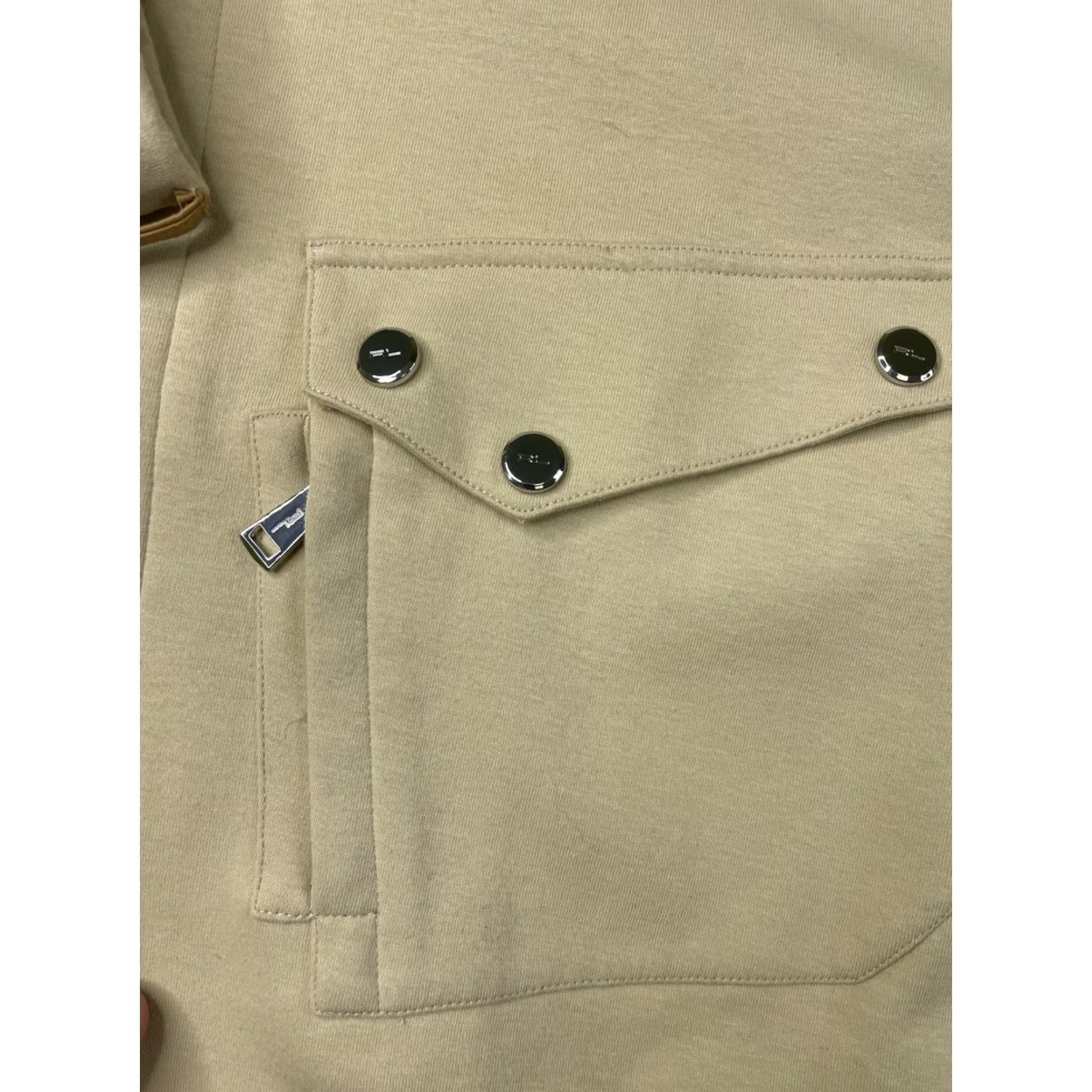 Ralph Lauren VINTAGE Ralph Lauren Black Label Jacket Women 6 Beige Leather Cafe Racer Motorcycle Coat Size M / US 6-8 / IT 42-44 - 7 Thumbnail
