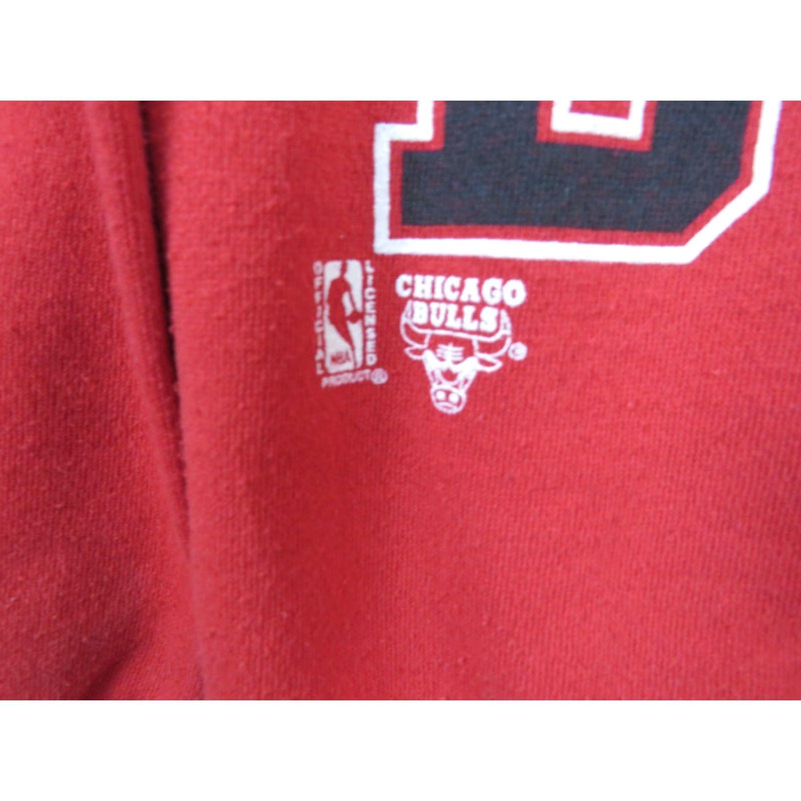 Champion VINTAGE Champion Sweatshirt Chicago Bulls Michael Jordan Era Red L Men Crew Neck Long Sleeve Pullover 90s USA Basketball Size US L / EU 52-54 / 3 - 5 Thumbnail