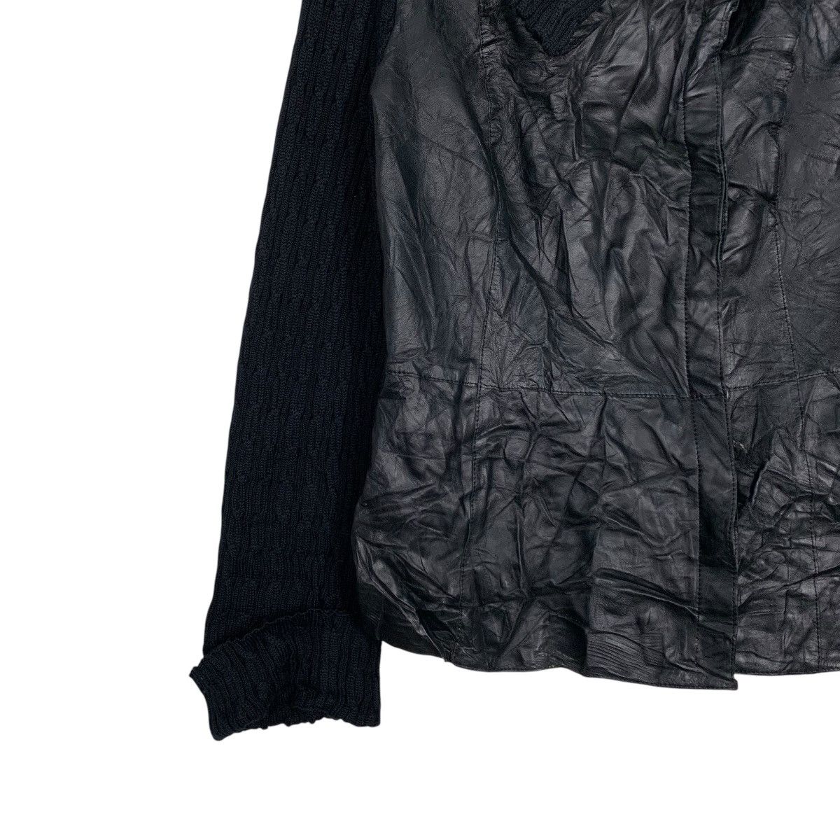 Japanese Brand Lanvin Leather Jacket Size S / US 4 / IT 40 - 3 Thumbnail