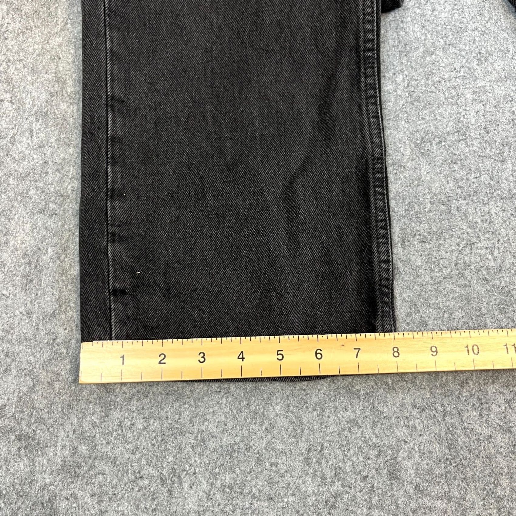Hugo Boss HUGO BOSS Jeans Straight 32 32 Dark Grey Cotton Denim Relaxed Men Regular Size 32 Jeans Size US 32 / EU 48 - 3 Thumbnail
