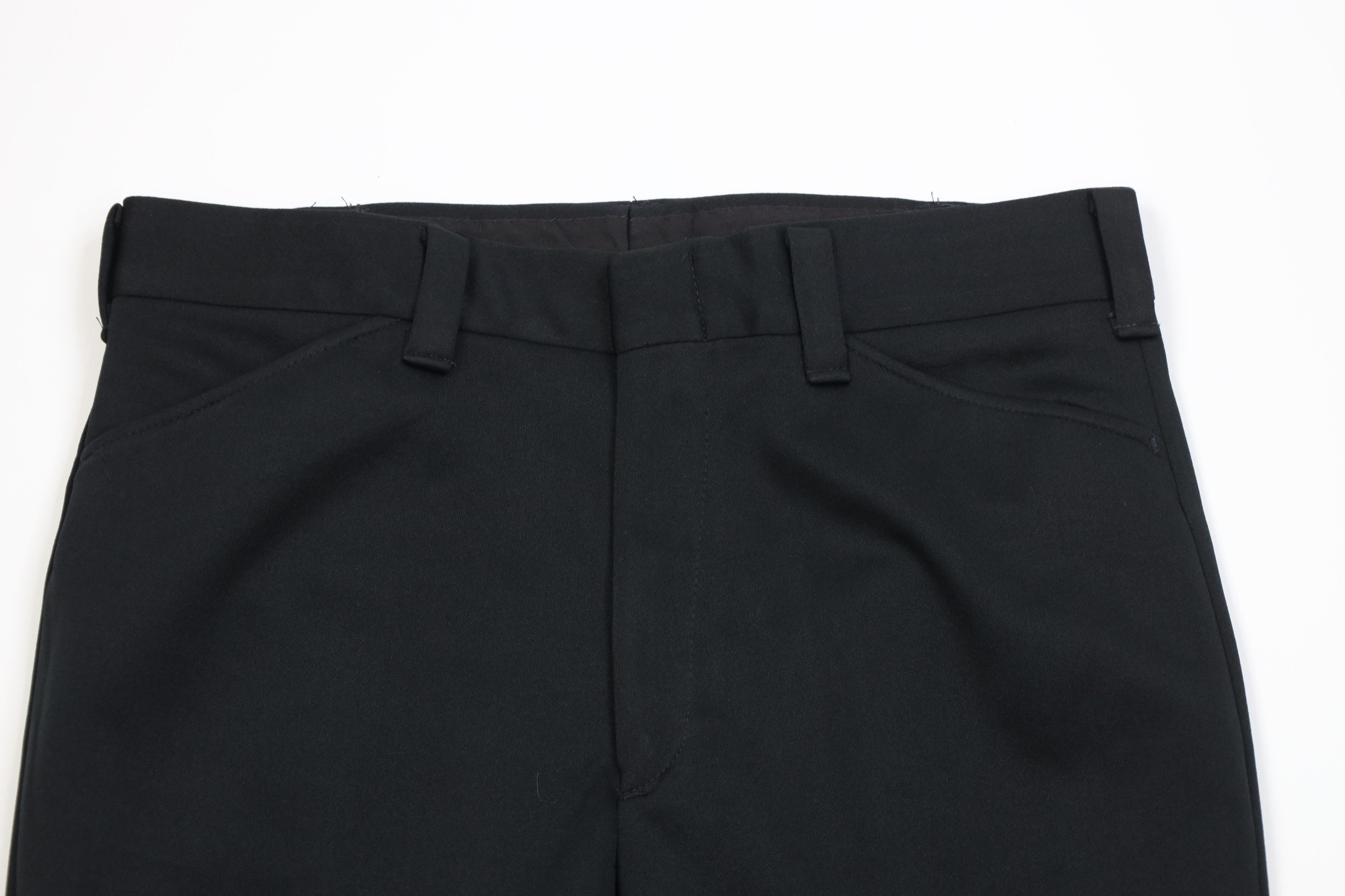 Wrangler Vintage 60s 70s Wrangler Wide Leg Chino Pants Black USA Size US 36 / EU 52 - 2 Thumbnail