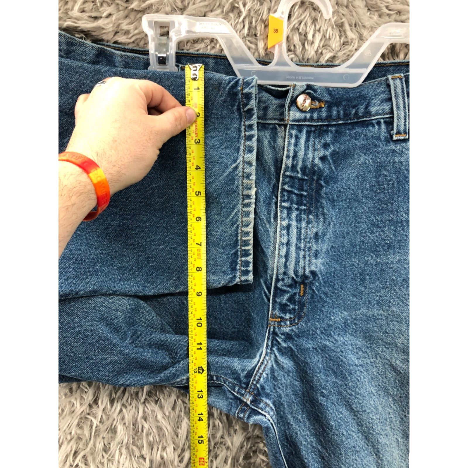 Carhartt Carhartt Jeans Size 40x30 Mens Mid Rise Straight Blue Stone Wash Denim Size US 40 / EU 56 - 4 Thumbnail
