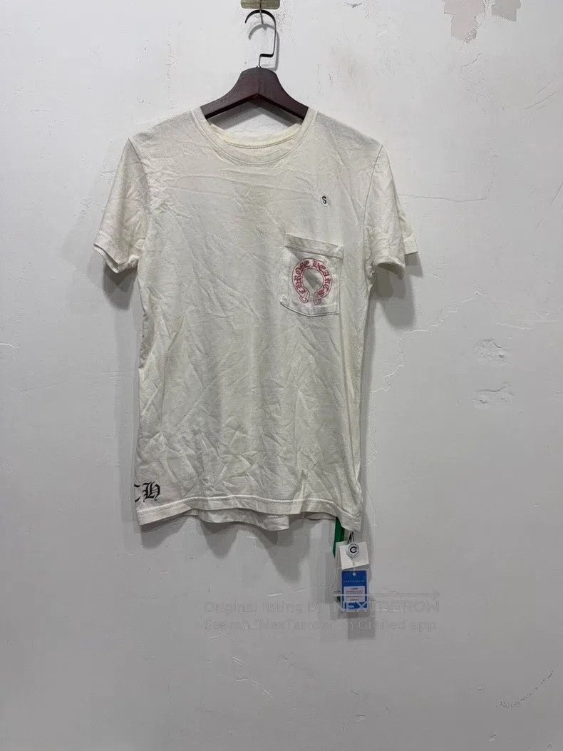 CHROME HEARTS Size S White short sleeves