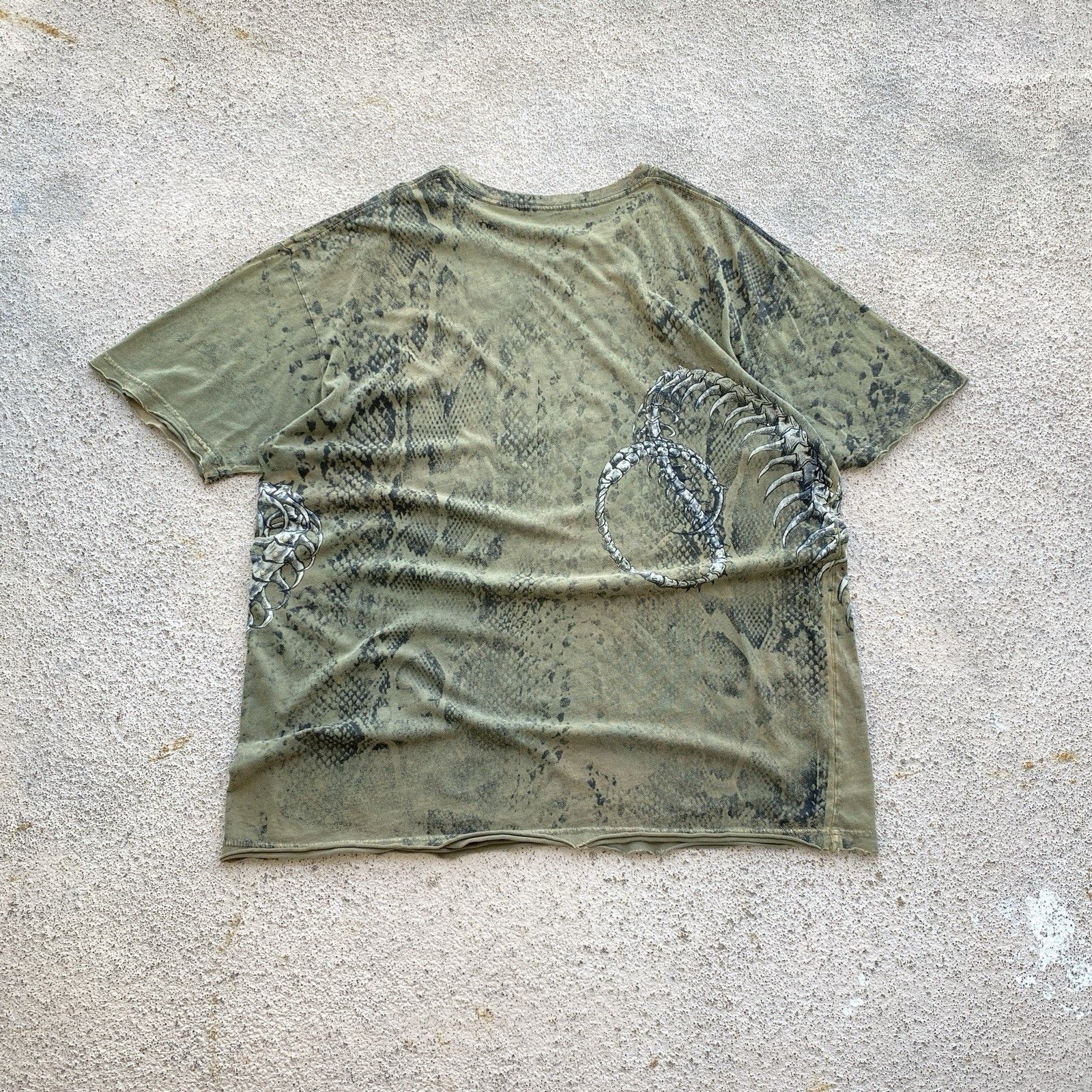Affliction Crazy Affliction Skeleton T Shirt Tribal Vibe True Religion Size US XL / EU 56 / 4 - 2 Thumbnail