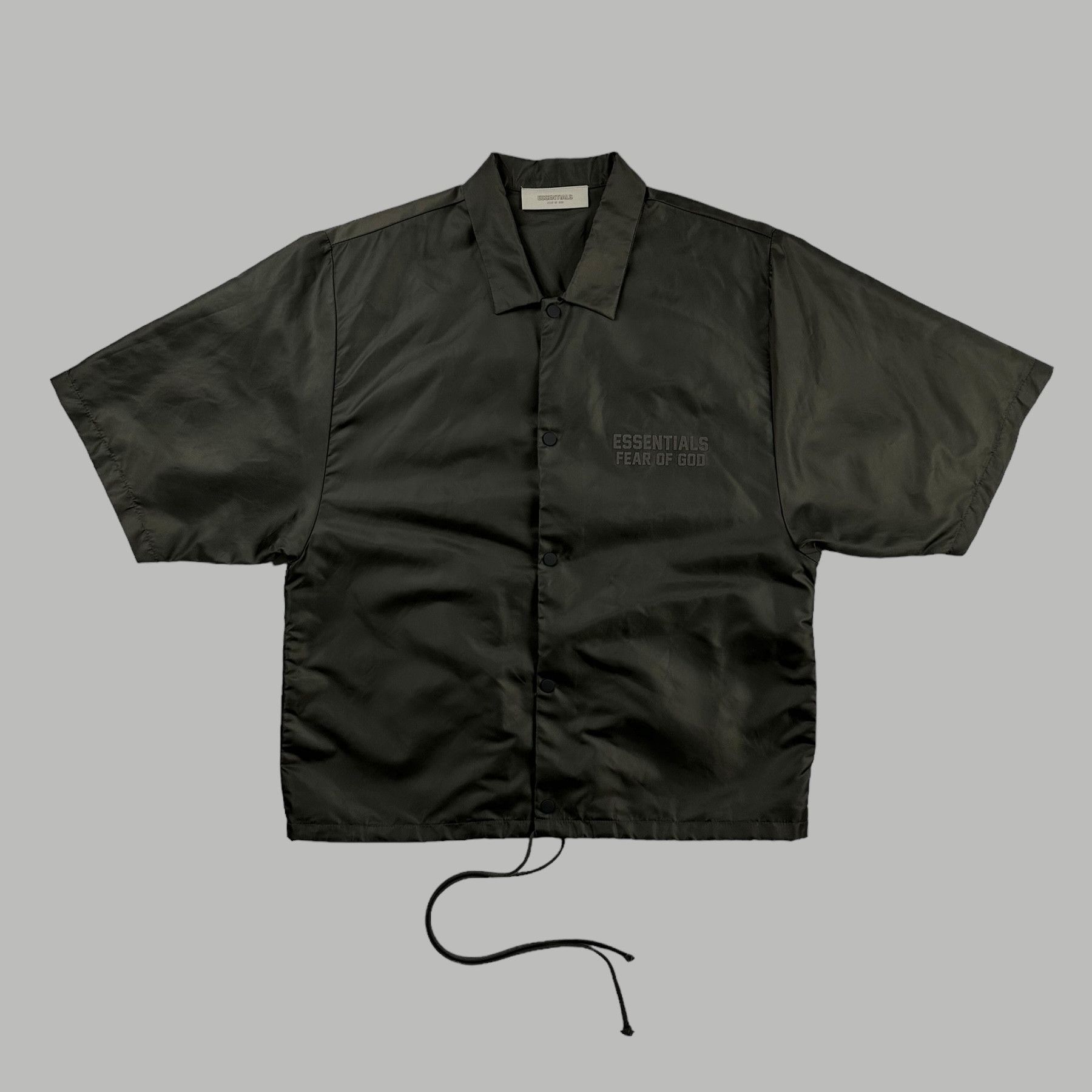 image of Essentials Nylon Shirt Wood Fall 2022, Men's (Size Small)