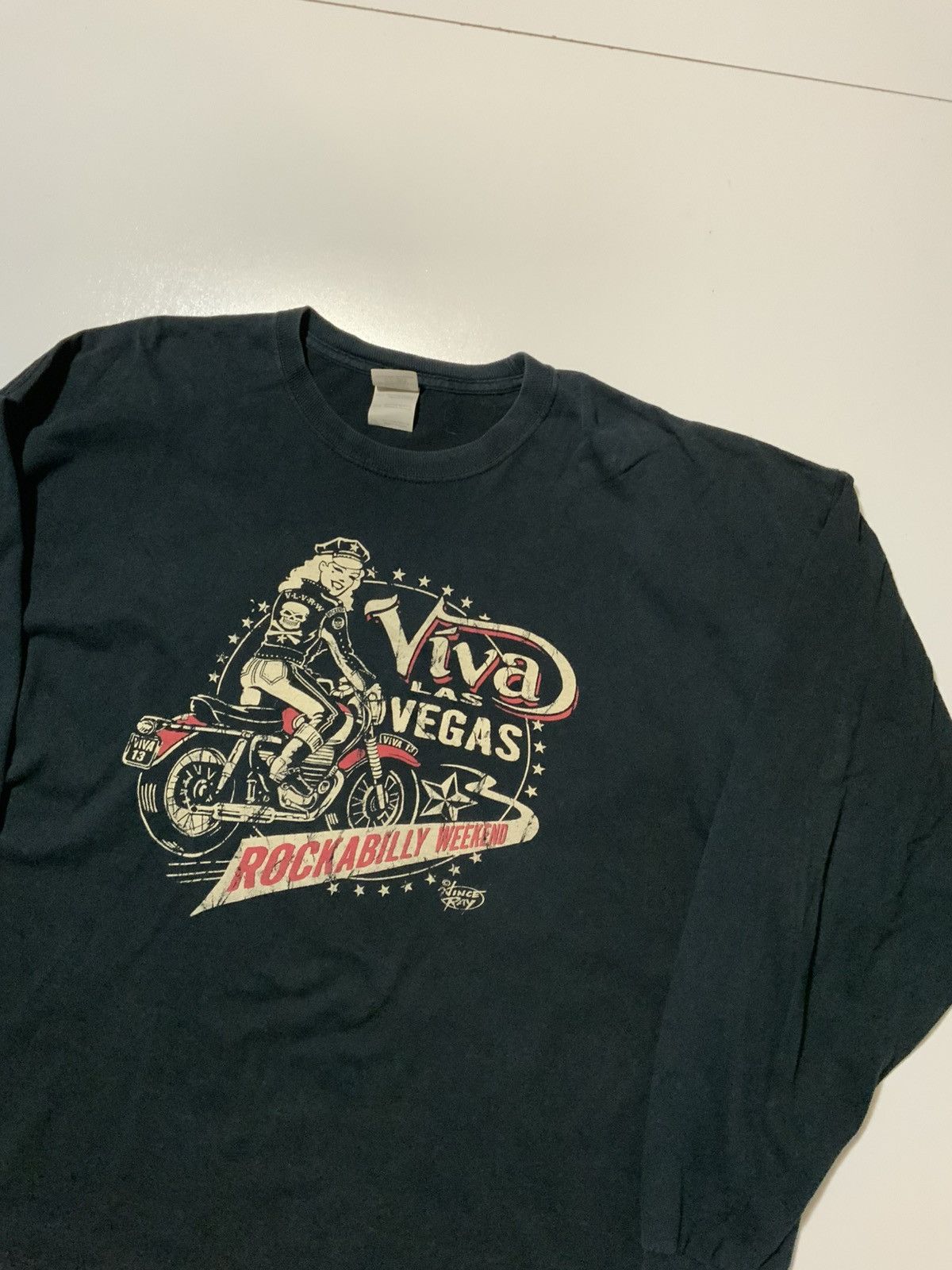 Other Viva Las Vegas Rockabilly Vince Ray Pinup Girl T-Shirt Size US XXL / EU 58 / 5 - 4 Thumbnail