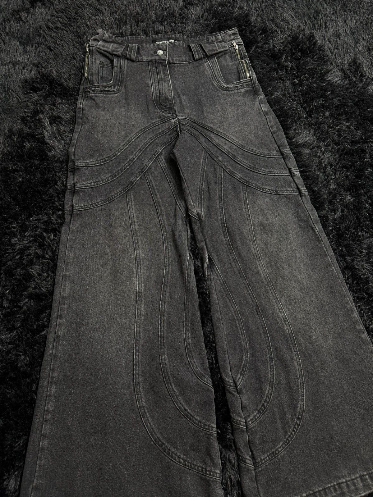 No Faith Studios NO/FAITH STUDIOS BLACK HEAVY CARGO | Grailed