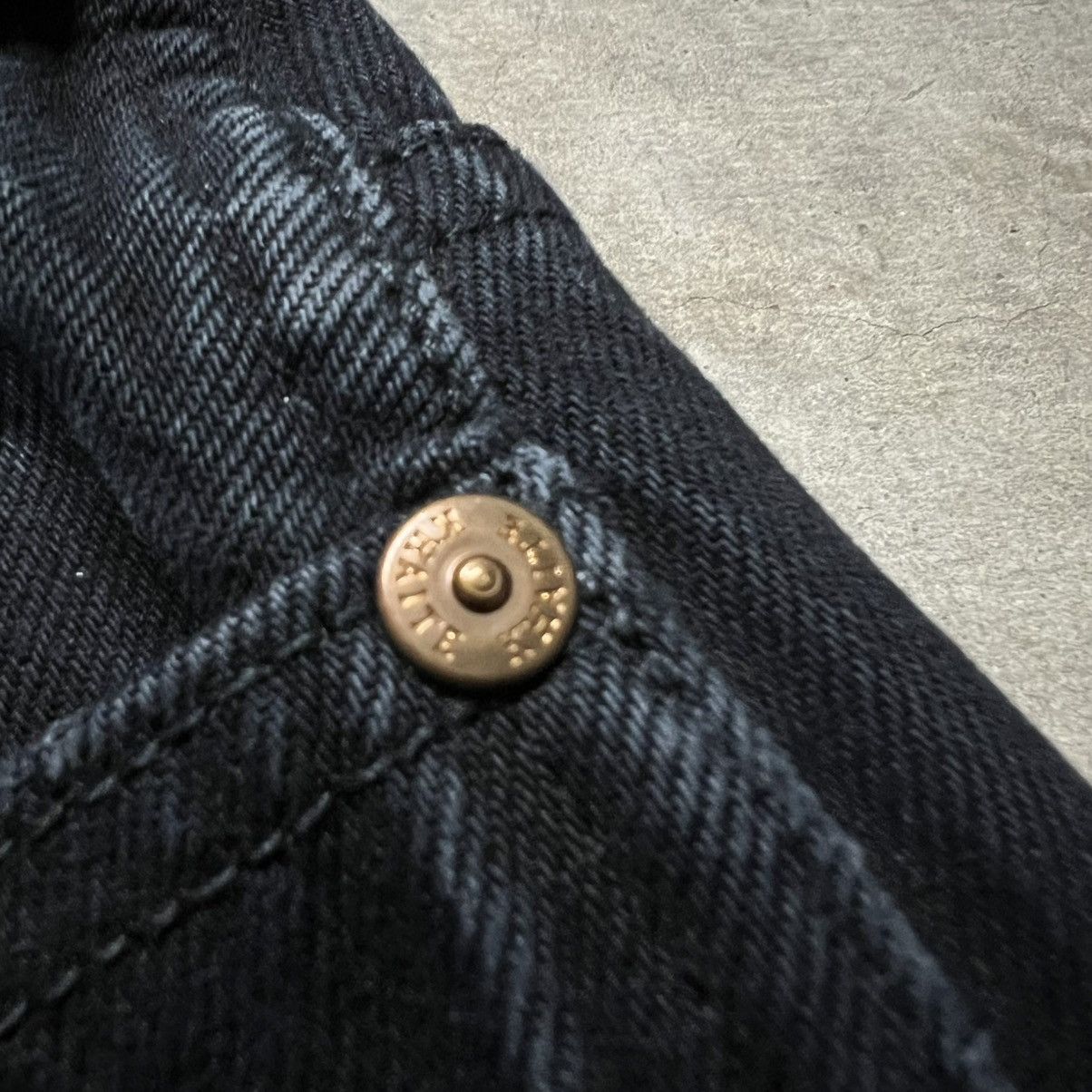 Designer × KHAITE Khaite “Abigail” 🇺🇸 Women’s Designer Black Denim Jeans Size 29" - 4 Thumbnail