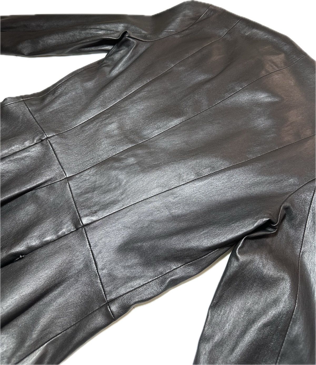 The Row The Row Anasta Jacket 100% Lambskin Leather Size XL / US 12-14 / IT 48-50 - 20 Thumbnail