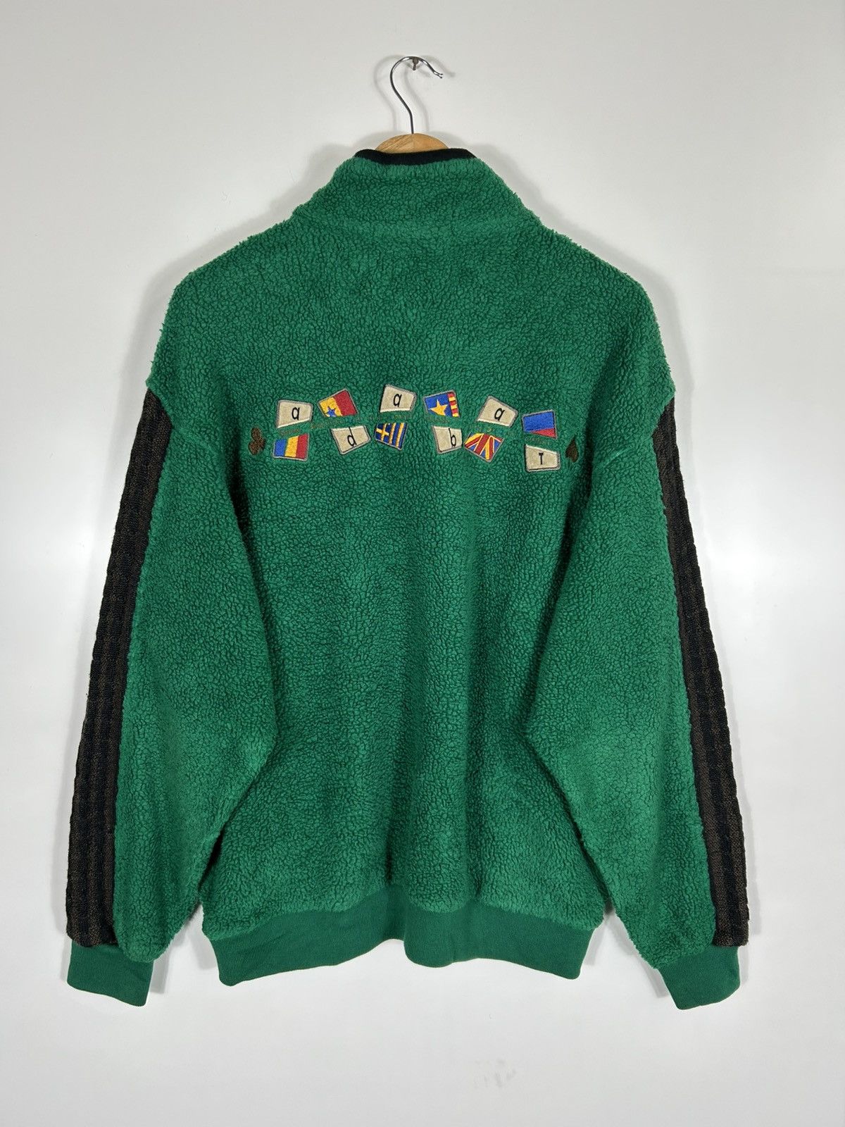 Vintage ⚡️Vintage Adabar Fleece Half Zipper Sweater Size US L / EU 52-54 / 3 - 14 Thumbnail