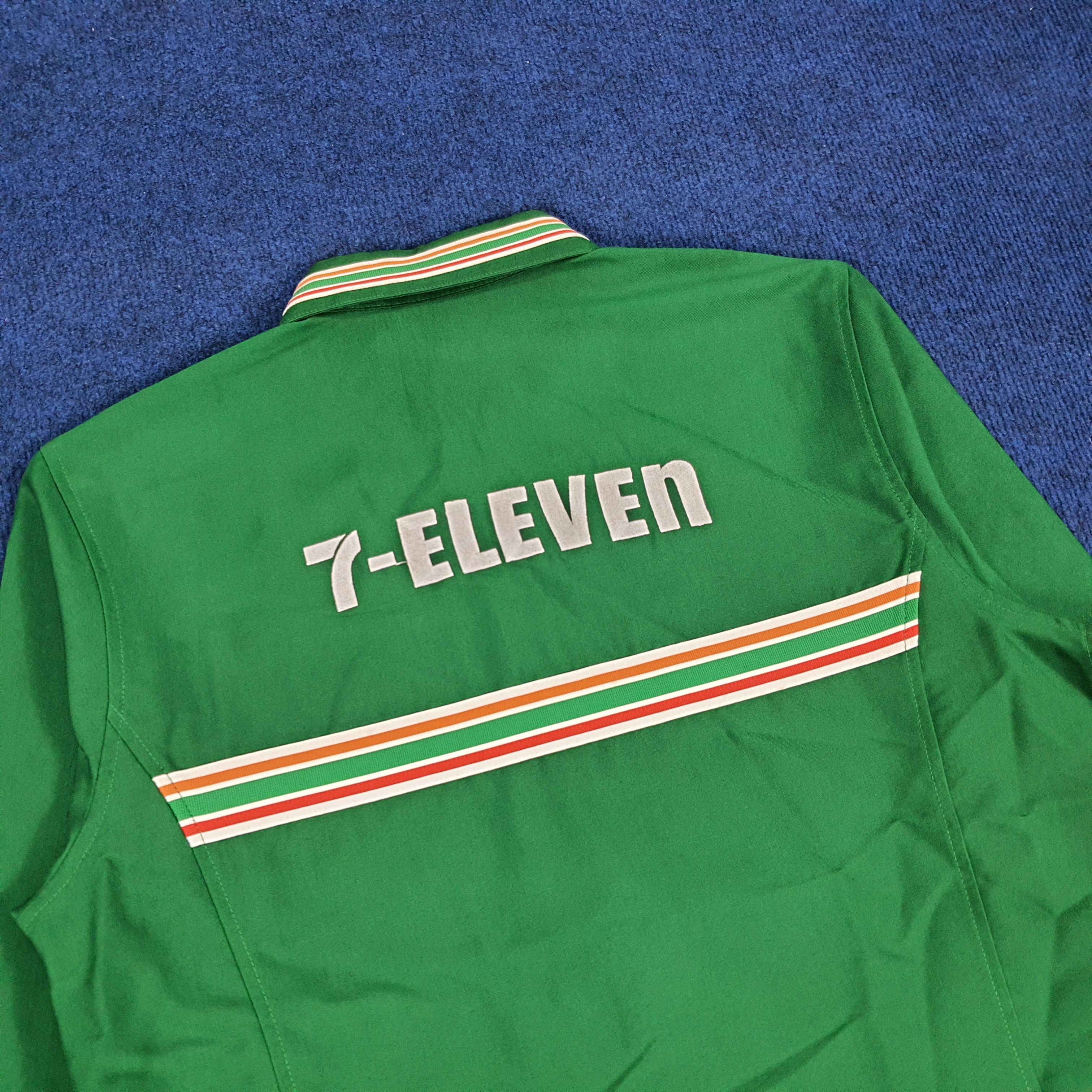 Japanese Brand × Vintage Vintage 7 Eleven Japanese Edition Workwear Staff Uniform Size US S / EU 44-46 / 1 - 2 Thumbnail