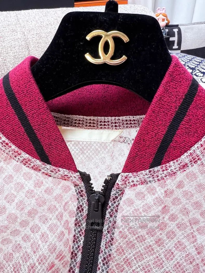 Dior Dior Pink polka dot organza jacket Size XXS / US 00 / IT 34 - 6 Thumbnail