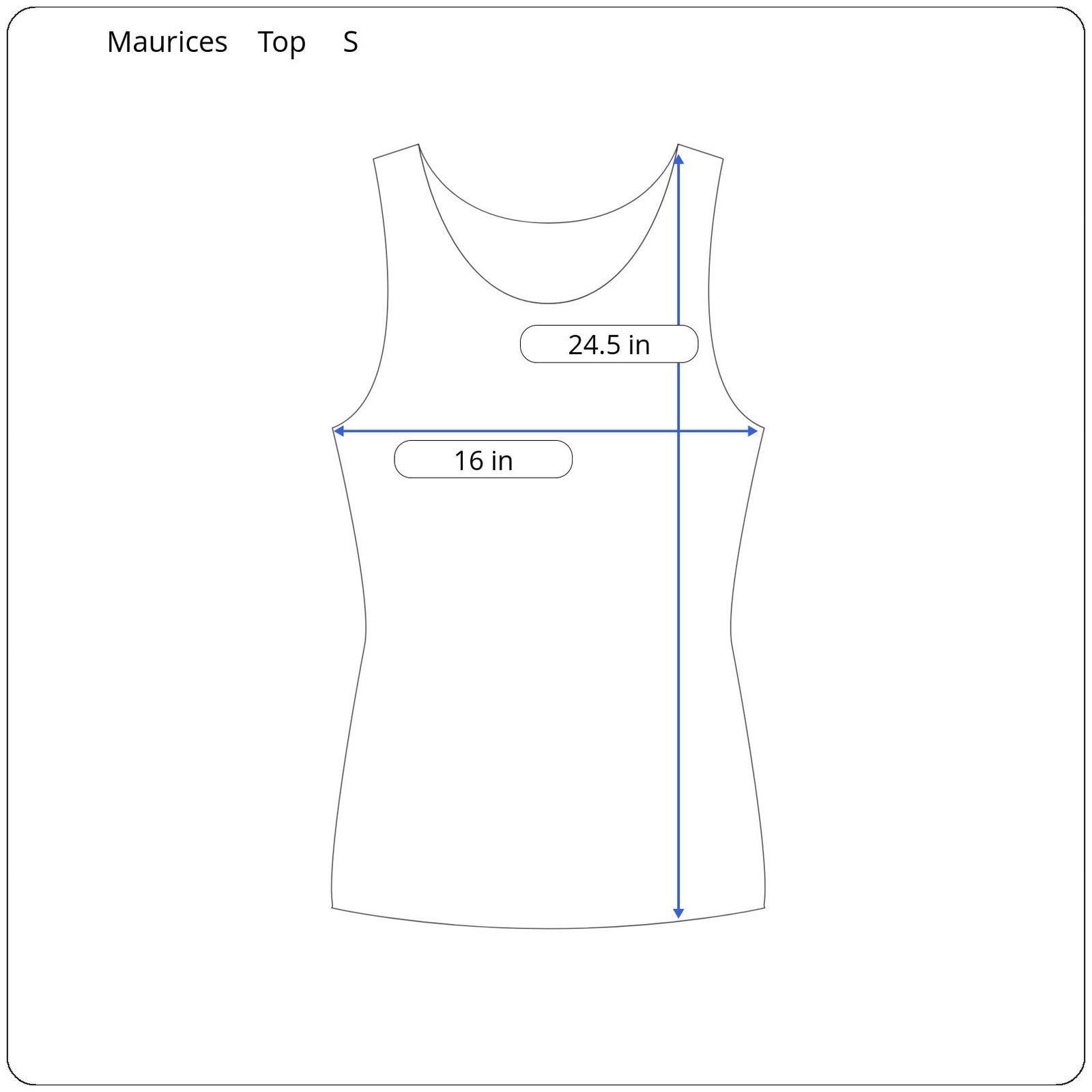 Other Maurices Sleeveless Top Women's Size Small Size S / US 4 / IT 40 - 5 Thumbnail
