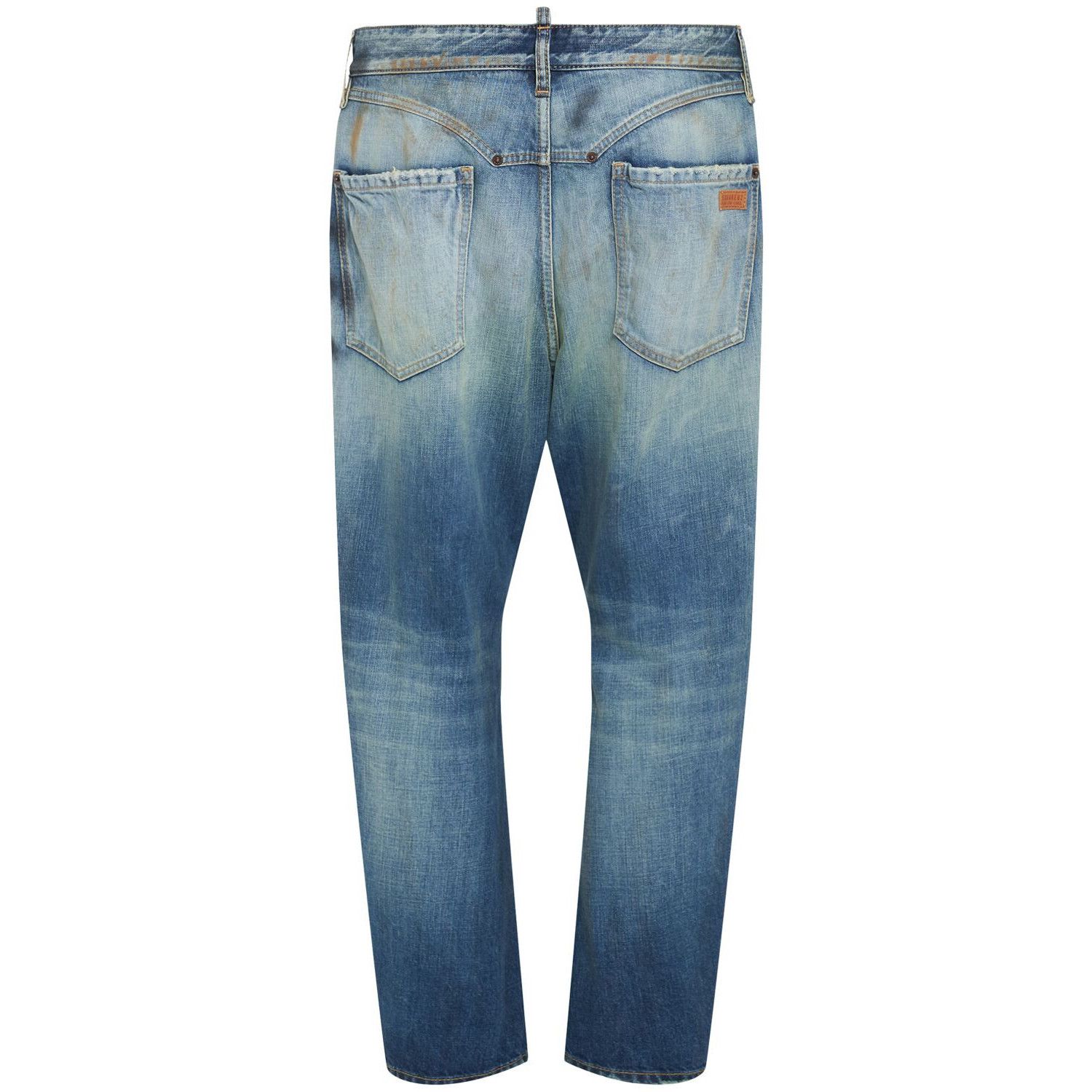 Dsquared2 DSQUARED2 Tidy Biker Blue Jeans New & Authentic (Men's size: Size US 42 / EU 58 - 2 Thumbnail