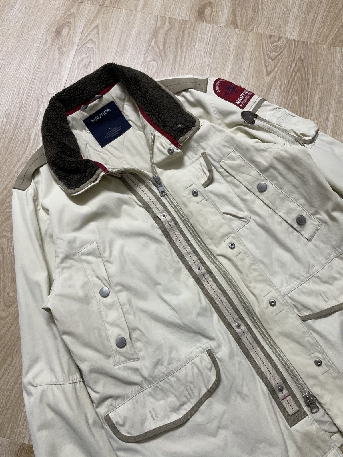 Nautica × Vintage Vintage Nautica Parka Sportware Expidition 1983 Size US L / EU 52-54 / 3 - 3 Thumbnail