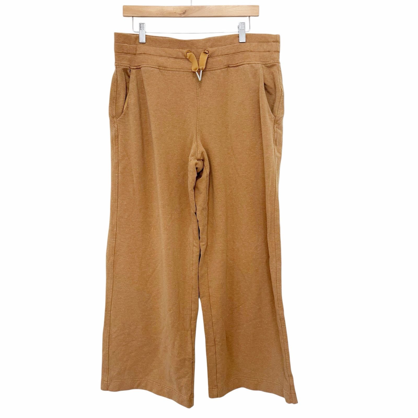 Athleta Athleta Tan Balance Pants Sz LP Size 31" - 1 Thumbnail