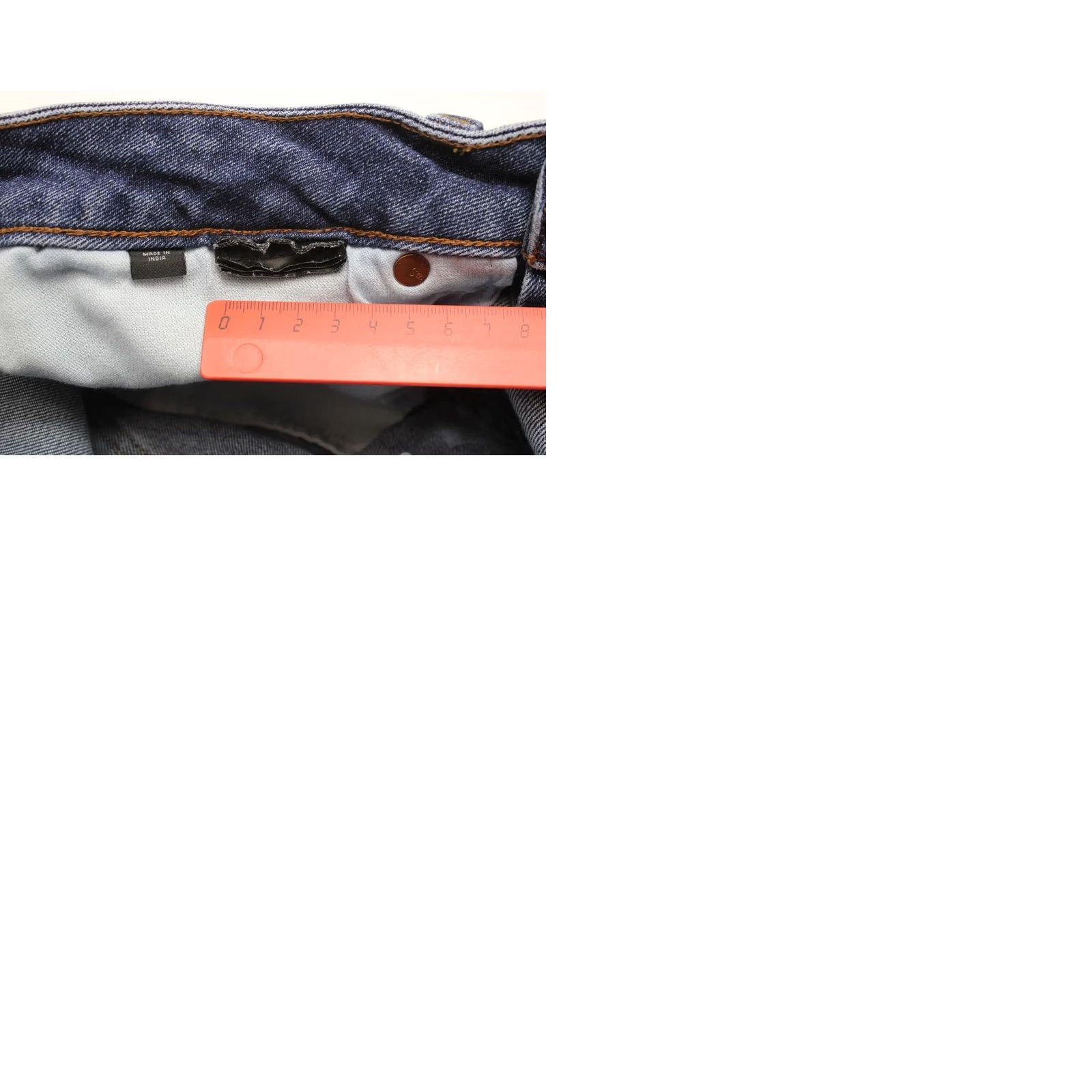 G-Star G-STAR 3301 Slim Jeans Men's W34/L31 Button Fly Faded Whiskers Blue Denim Size US 34 / EU 50 - 9 Thumbnail