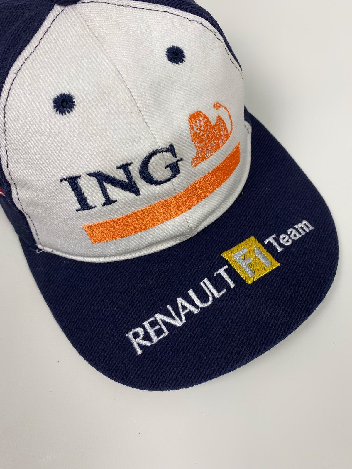 Formula 1 2000’s Vintage Formula Uno Renault Racing Team Strapback Cap Size ONE SIZE - 2 Thumbnail