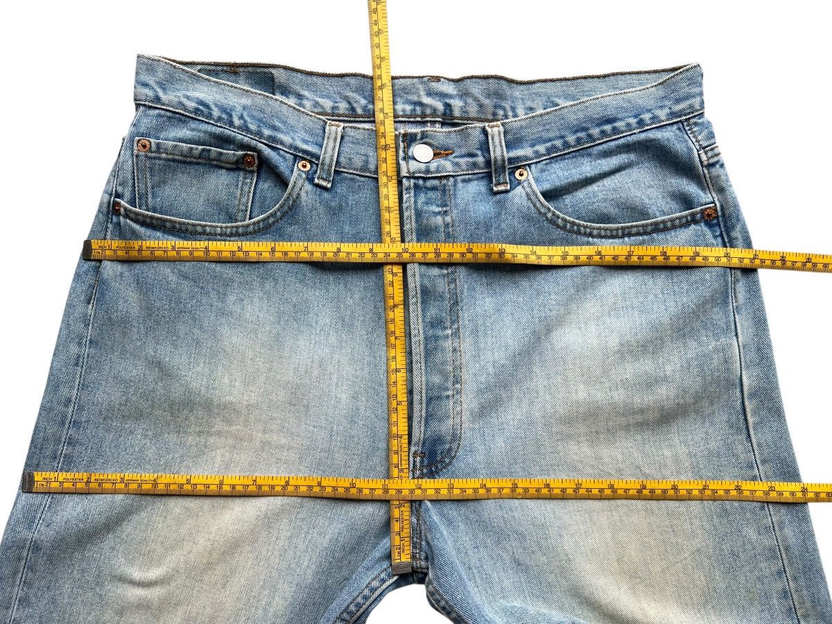 Levi's Vintage 90s Levis 501 USA Stonewash Denim Jeans 36x32 Size US 36 / EU 52 - 14 Thumbnail