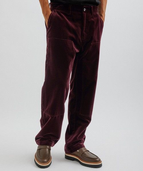 Saturdays NYC Saturdays NYC - Morris Velvet Carpenter Pant Size US 31 - 1 Thumbnail