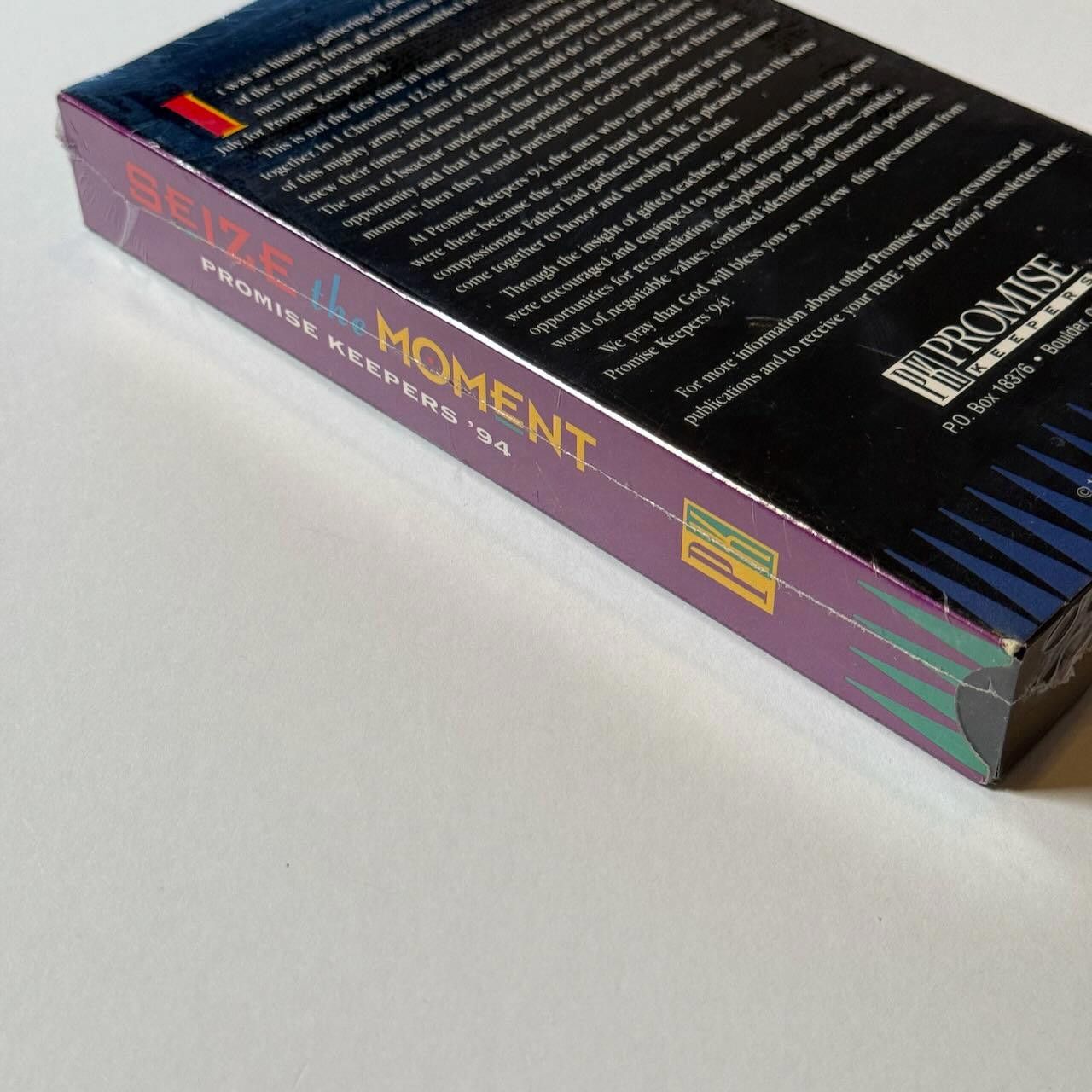 Other RARE Promise Keepers '94 Seize the Moment VHS Tape SEALED DS Size ONE SIZE - 5 Thumbnail