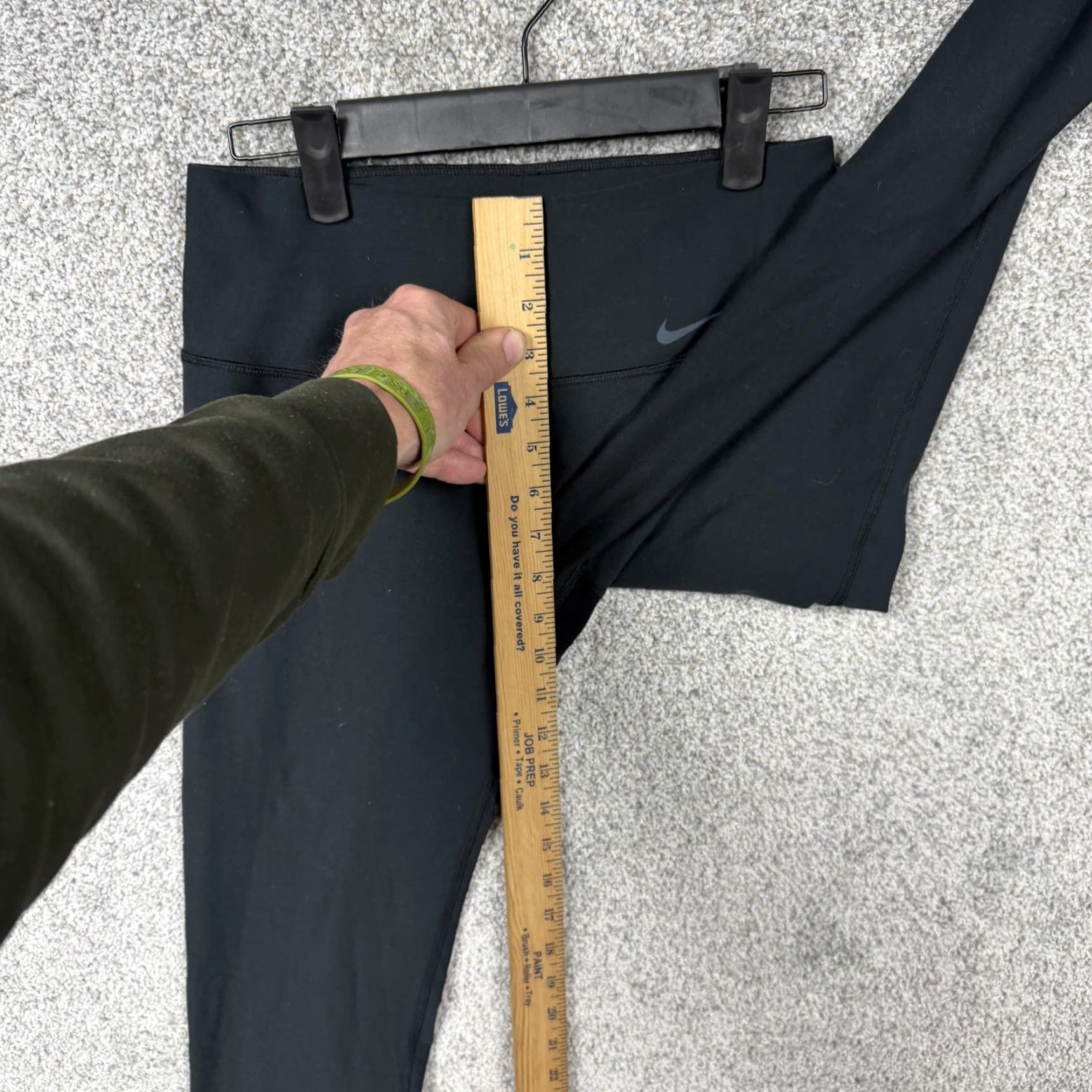 Nike Nike Dri-FIT Legend Sweatpants Women S 26 Inseam 32.5 Black Skinny Pants Activewear Outdoor Sports Size 28" / US 6 / IT 42 - 6 Thumbnail