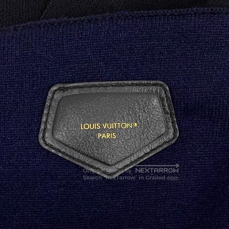Louis Vuitton Louis Vuitton size s 23 navy blue logo wool zippered skirt Size 24" / US 00 / IT 34 - 5 Thumbnail