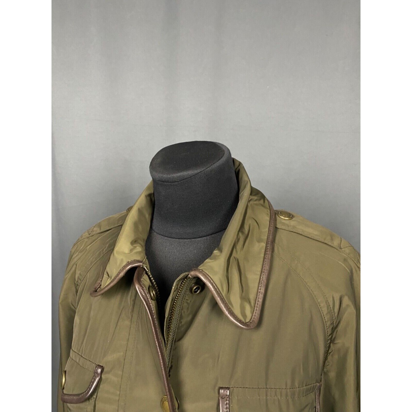 Burberry Burberry Nova Check Women's Green Multipocket Parka Jacket S Size S / US 4 / IT 40 - 6 Thumbnail