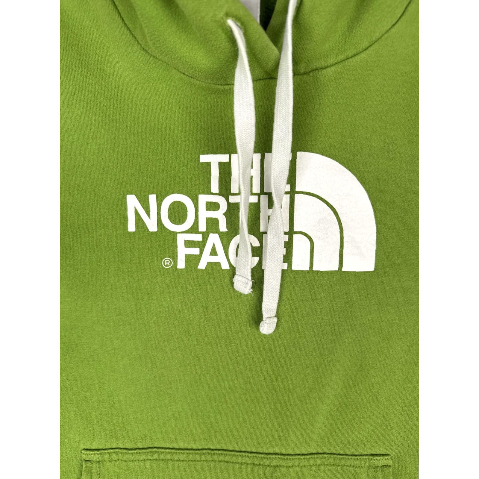 The North Face The North Face Hoodie Womens Large Green Pullover Logo Sweatshirt Fabric Hooded Pockets All Seasons Crew Neck Activewear Size L / US 10 / IT 46 - 6 Thumbnail