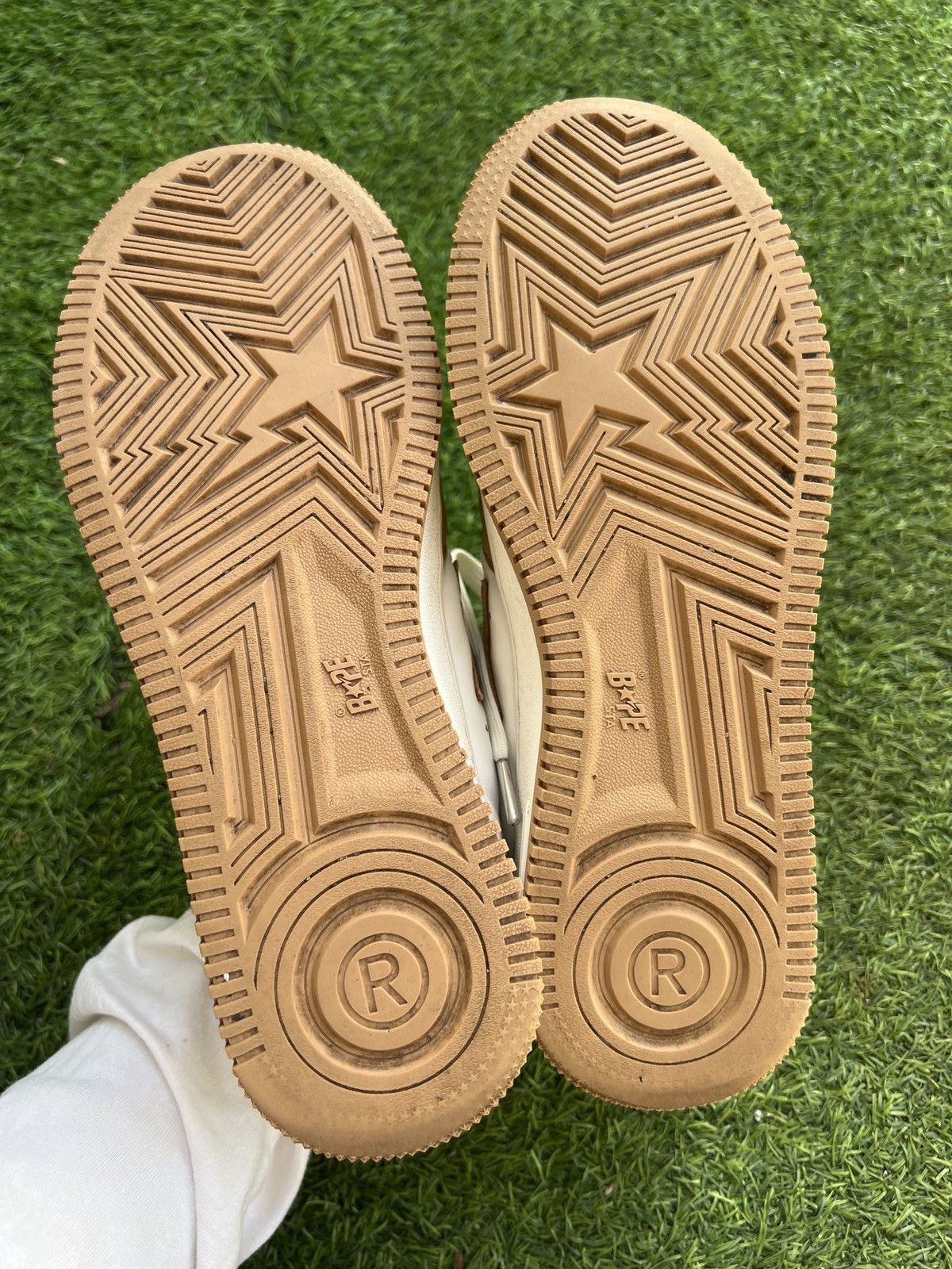 Bape Bape Sta Low Beige Size US 9.5 / EU 42-43 - 5 Thumbnail