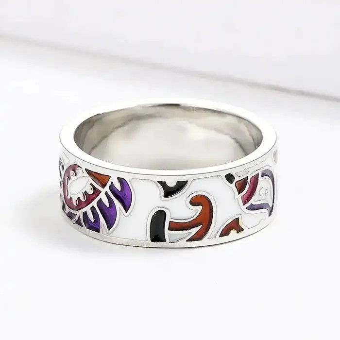 Japanese Brand Creative Colorful Bohemian Ring Size ONE SIZE - 3 Thumbnail