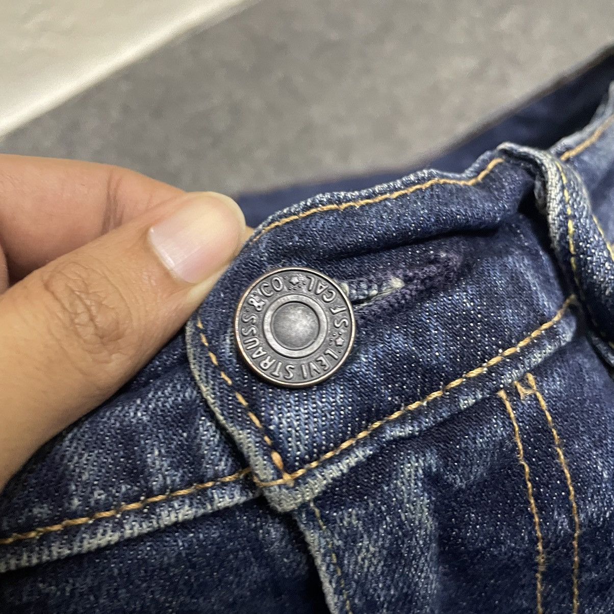 Levi's Vintage Levis 505 Big E Reproduction Blue Jeans Size US 33 - 4 Thumbnail