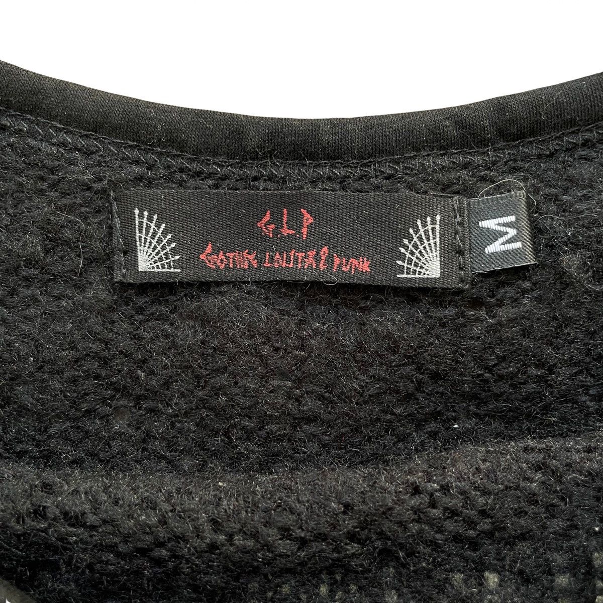 Japanese Brand Gothic Louta And Punk Knit Sweater RARE Gothic Y2K Size M Size M / US 6-8 / IT 42-44 - 4 Thumbnail